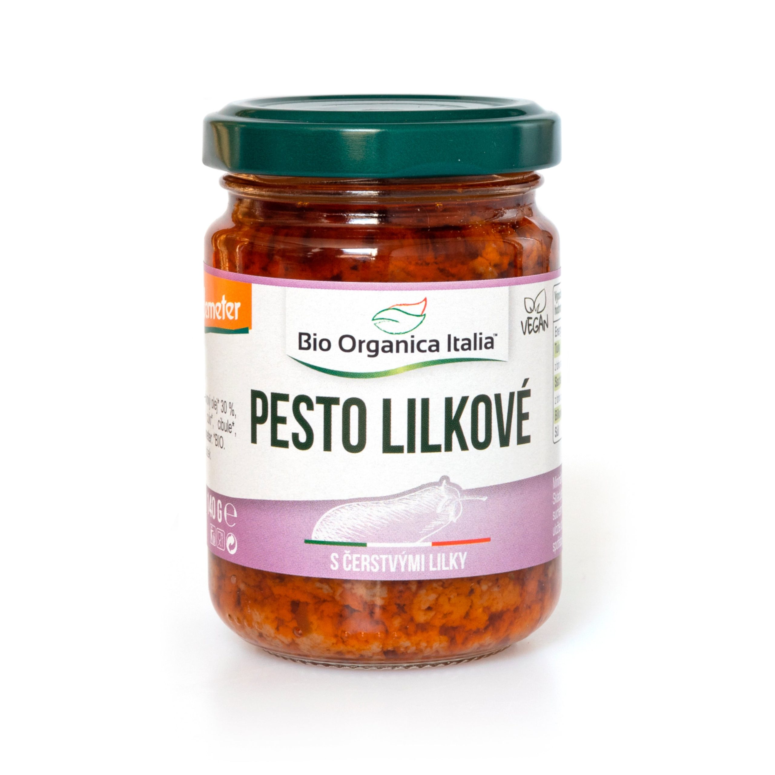 Pesto lilkové 140 g BIO   BIO ORGANICA ITALIA Bio organica Italia