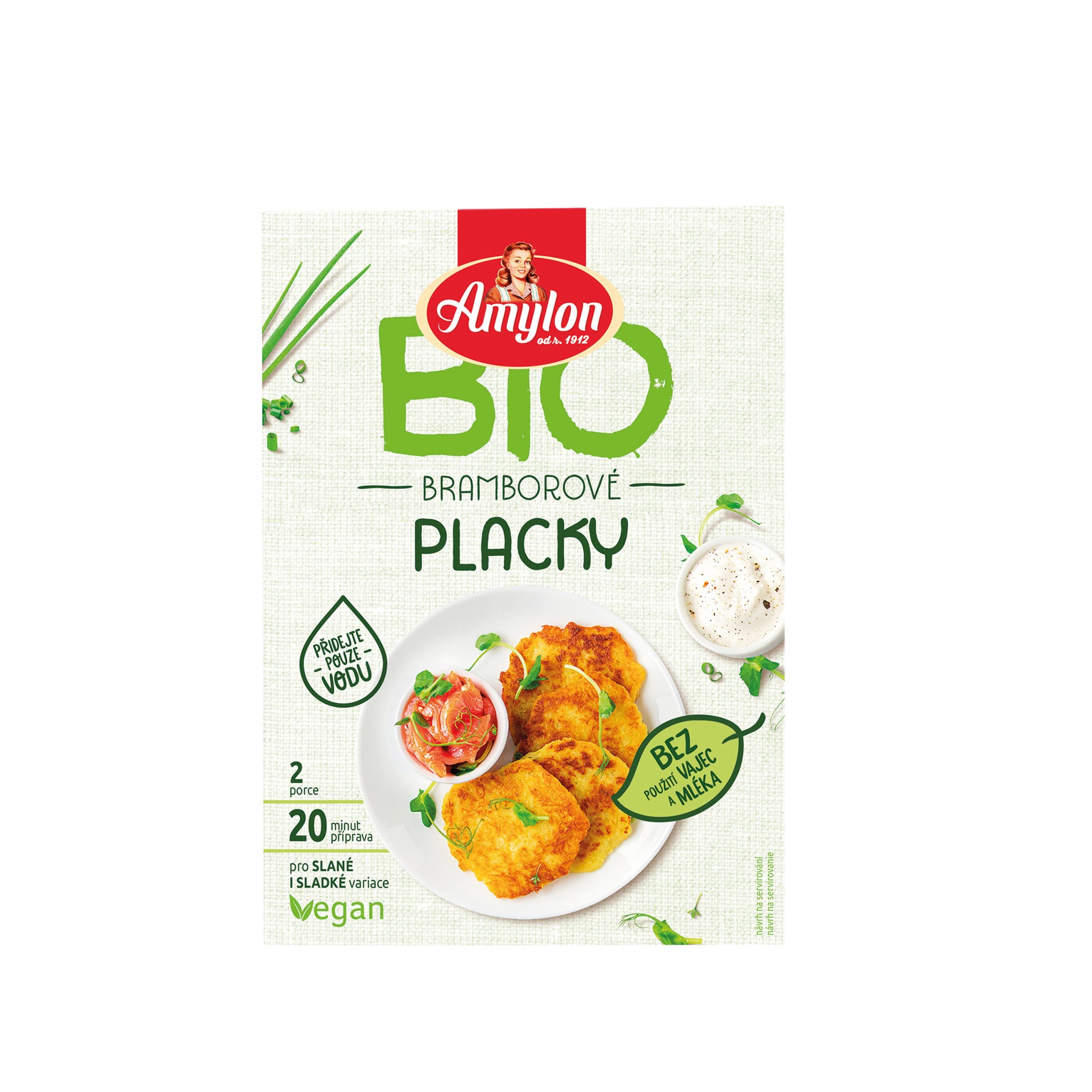 Placky bramborové 250 g BIO   AMYLON Amylon
