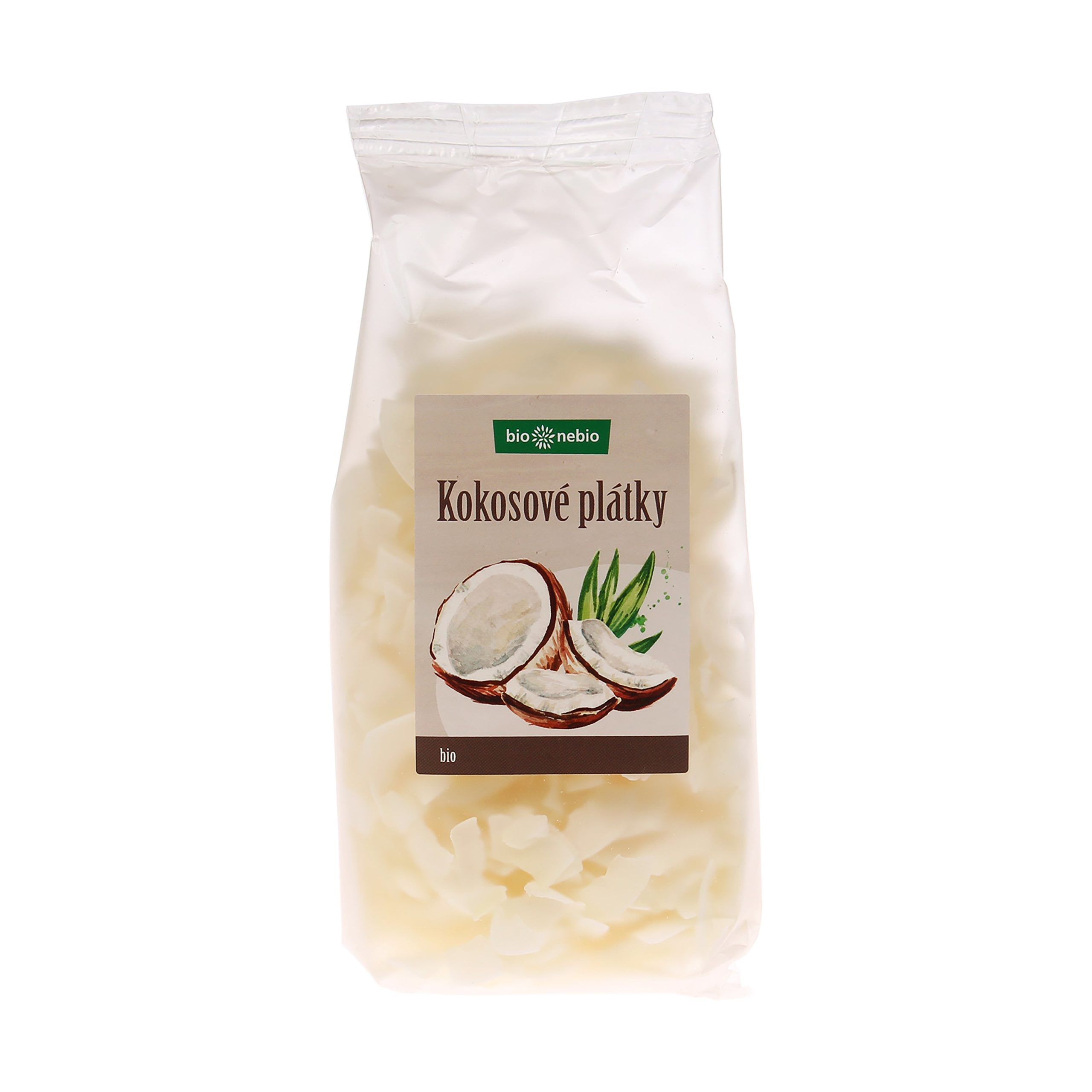 Plátky kokosové 100 g BIO   BIO NEBIO Bio nebio