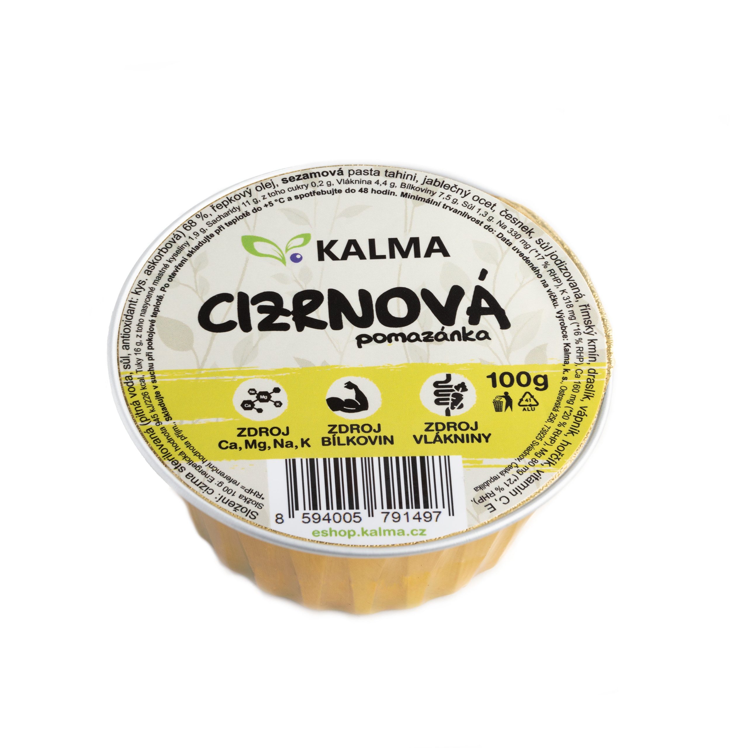 Pomazánka cizrnová 100 g   KALMA Kalma