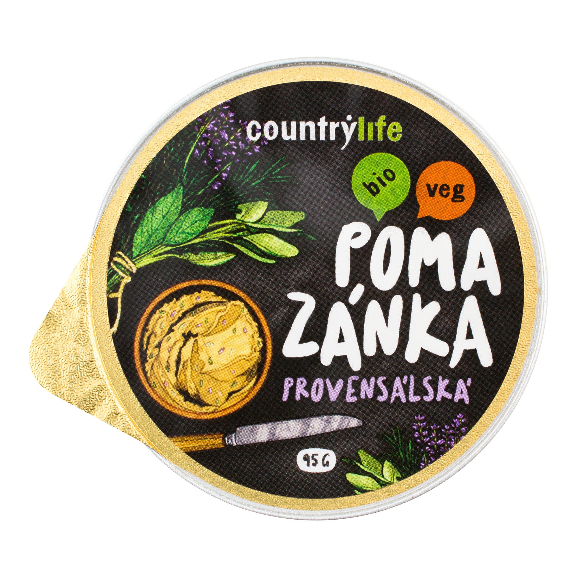 Pomazánka provensálská 95 g BIO   COUNTRY LIFE Country Life