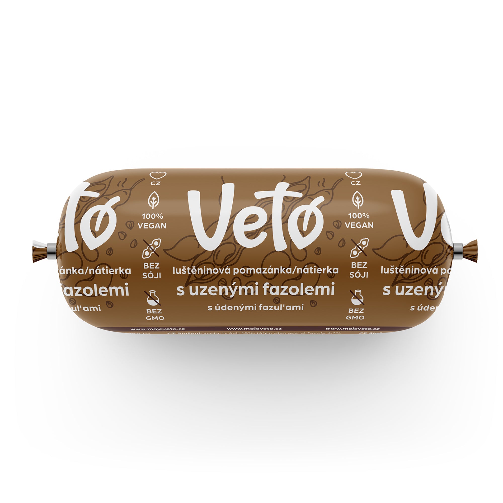 Pomazánka s uzenými fazolemi 100 g   VETO ECO Veto