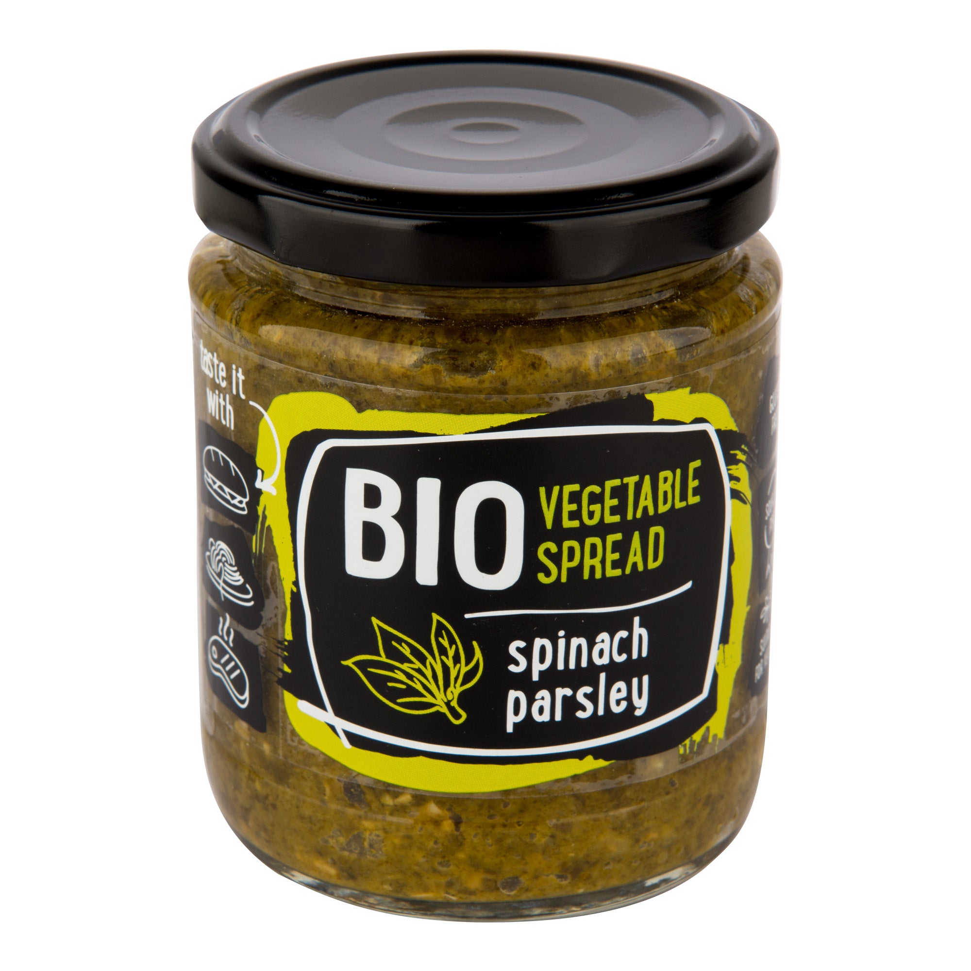 Pomazánka špenátová s petrželí 235 g BIO   RUDOLFS Rudolfs