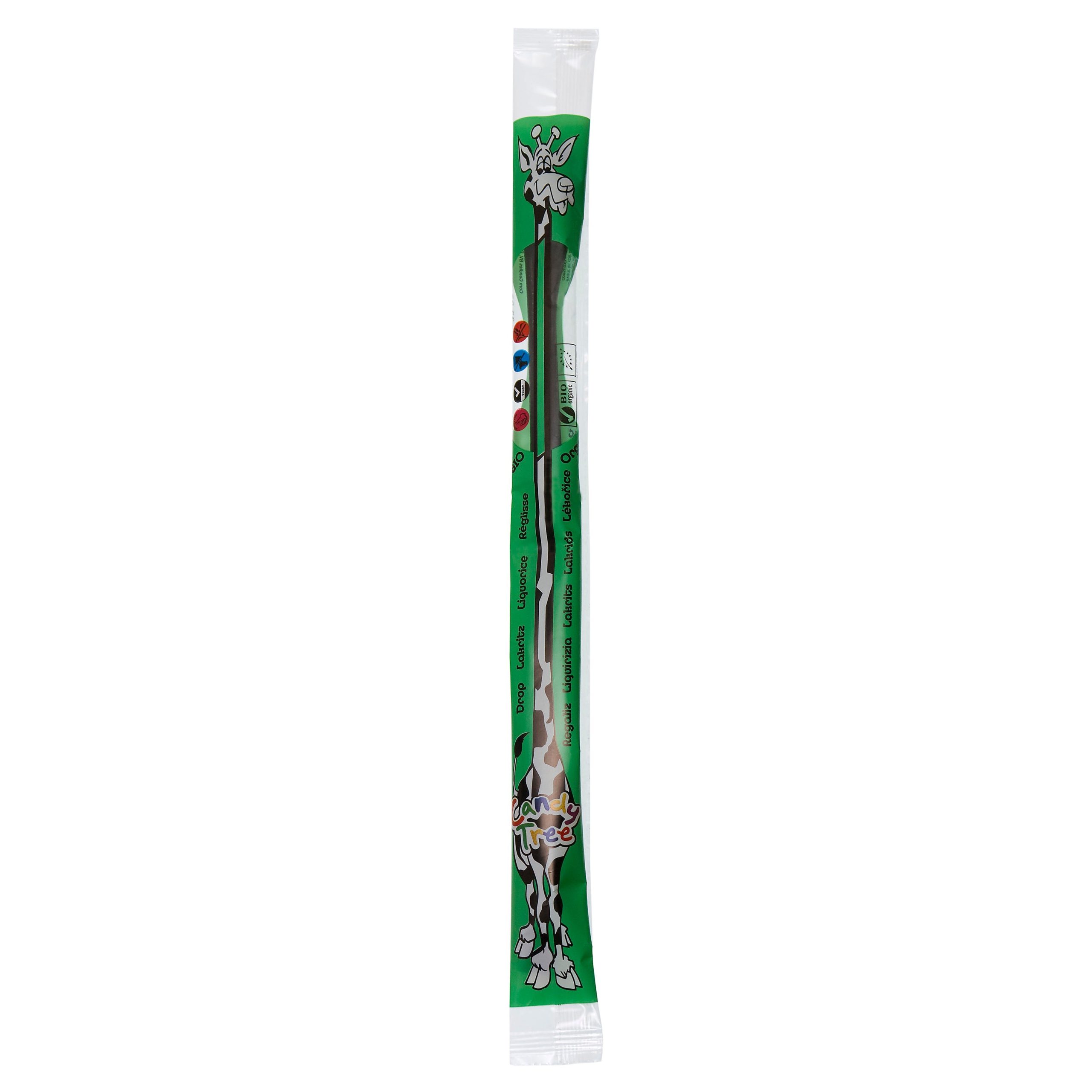 Provázek s příchutí lékořice 50 g BIO   CANDY TREE Candy Tree