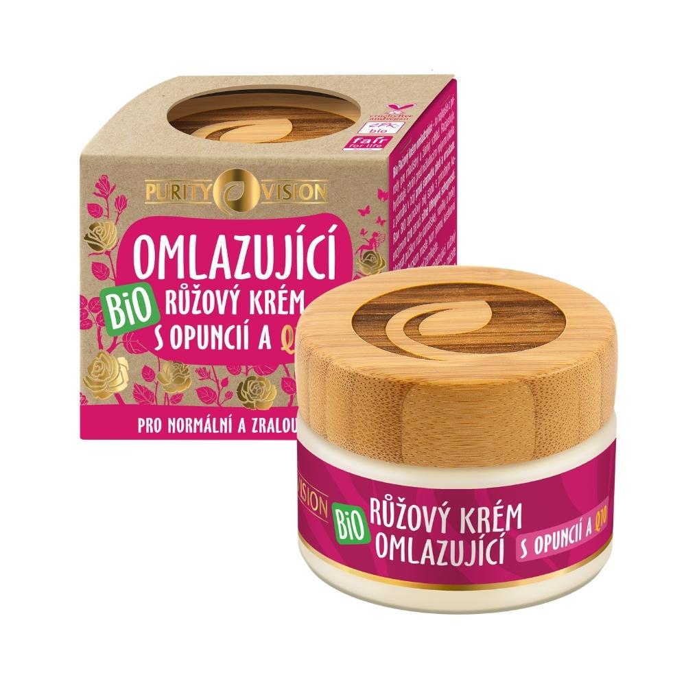 Purity Vision Růžový krém omlazující BIO (40 ml) - pošk. obal - pro mladistvý vzhled Purity Vision