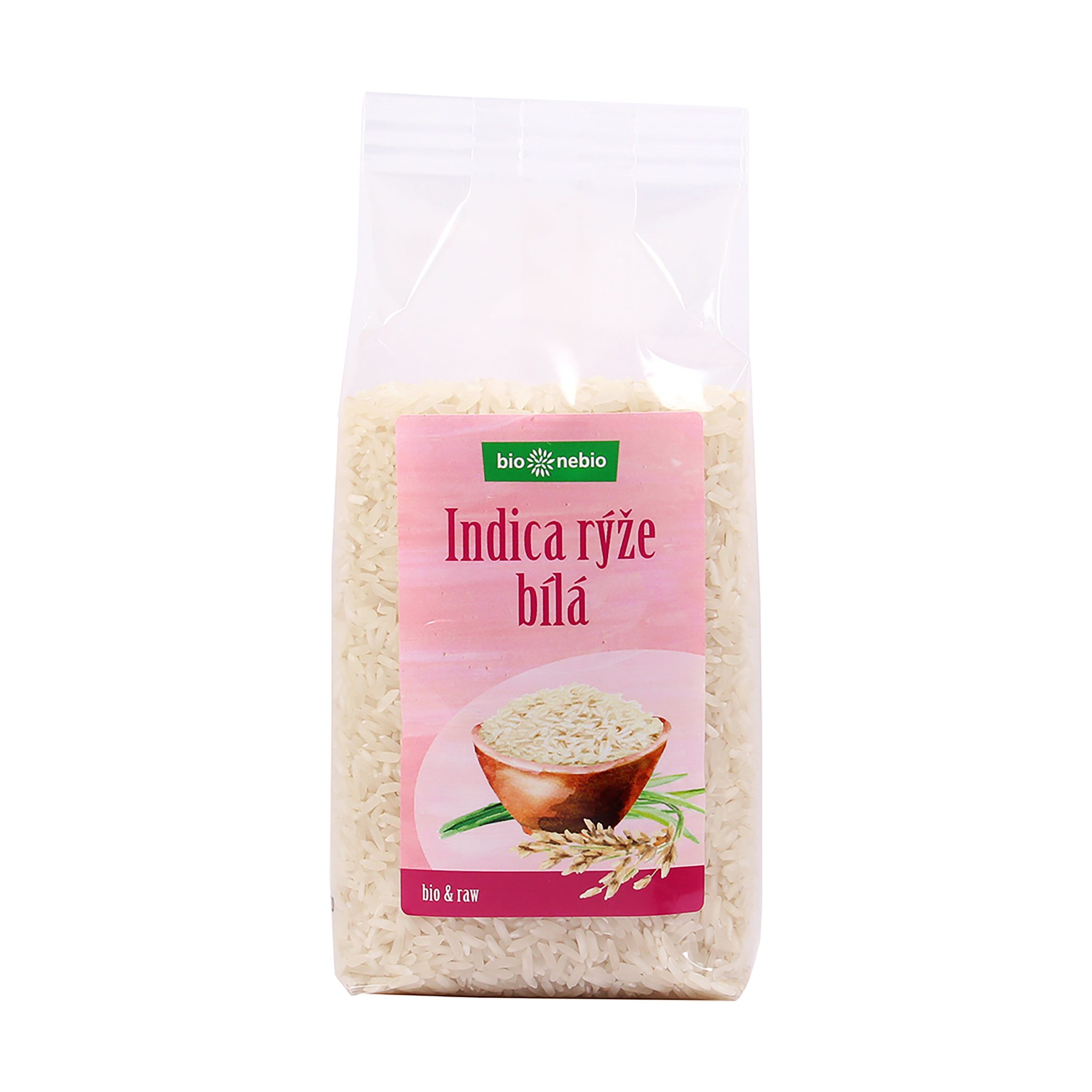 Rýže indica bílá 500 g BIO   BIO NEBIO Bio nebio
