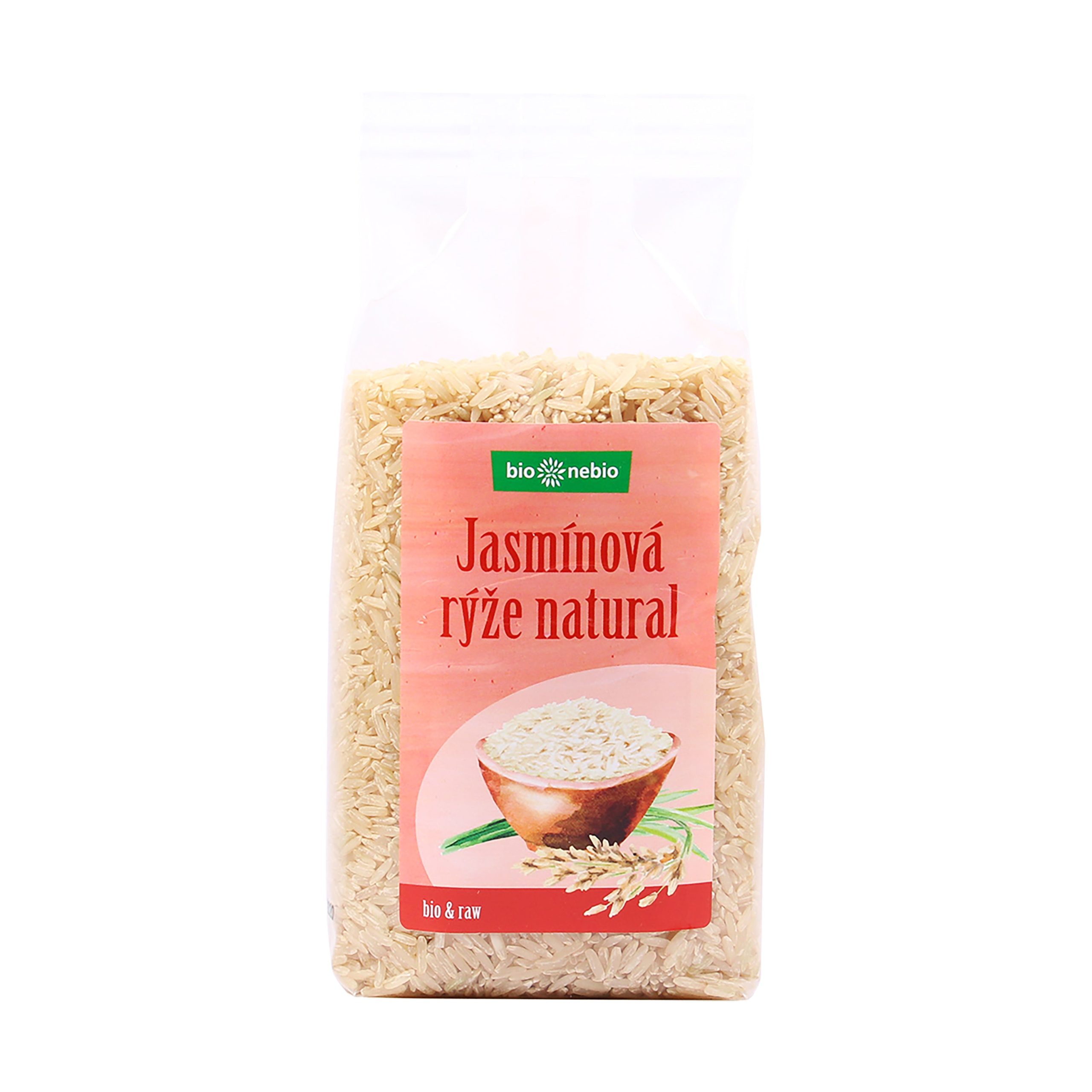 Rýže jasmínová natural 500 g BIO   BIO NEBIO Bio nebio
