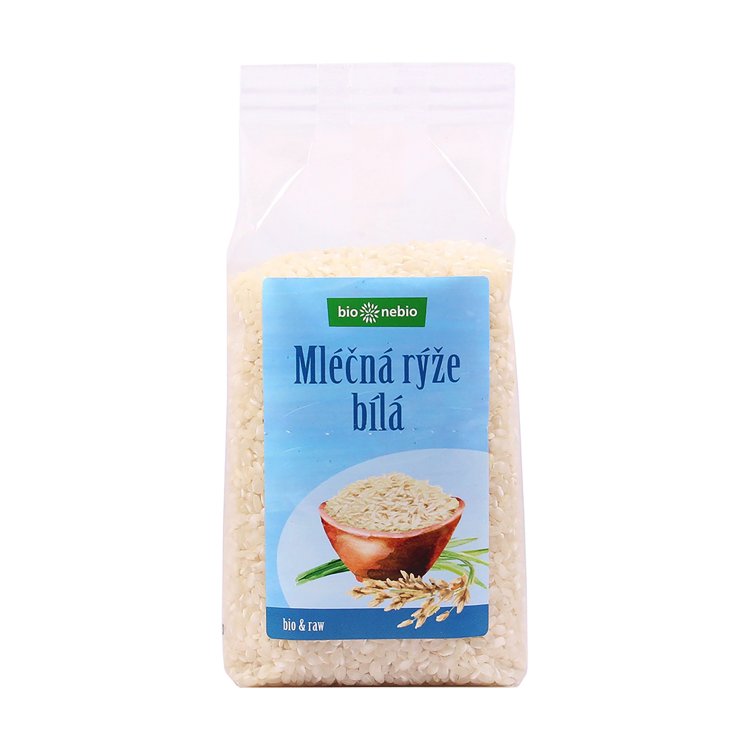 Rýže mléčná bílá 500 g BIO   BIO NEBIO Bio nebio