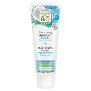 SO&rsquo;BiO &eacute;tic &Scaron;ampon hydratačn&iacute; kokos a kyselina hyaluronov&aacute; BIO (250 ml) - pro v&scaron;echny typy vlasů SO&rsquo;BiO