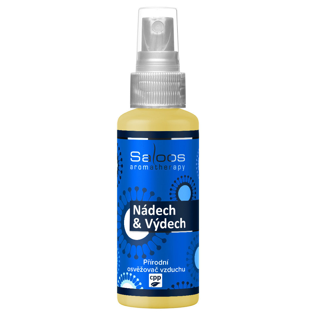 Saloos Osvěžovač vzduchu Nádech & Výdech (50 ml) - pro snadnější dýchání Saloos