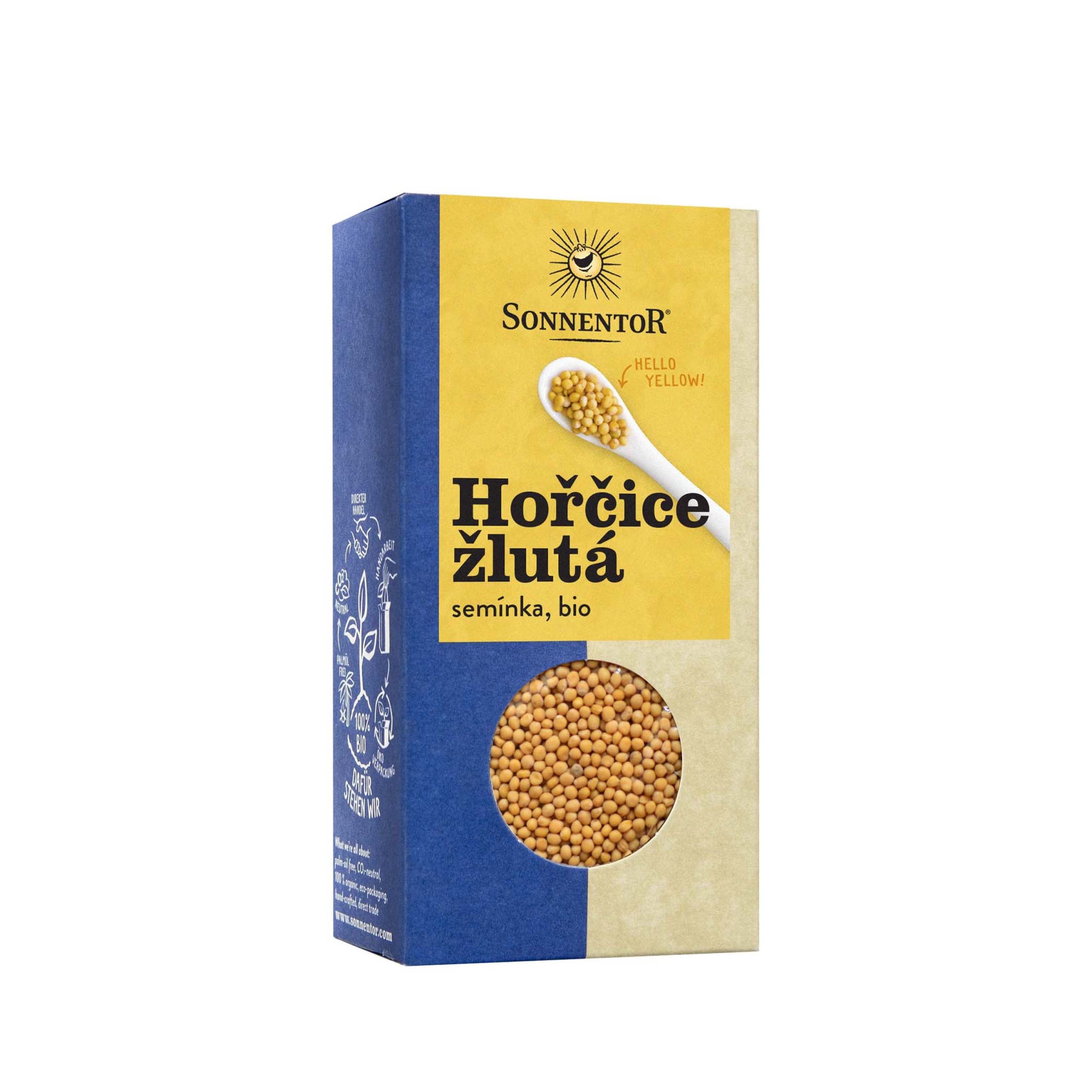 Semínka hořčice žluté 120 g BIO   SONNENTOR Sonnentor