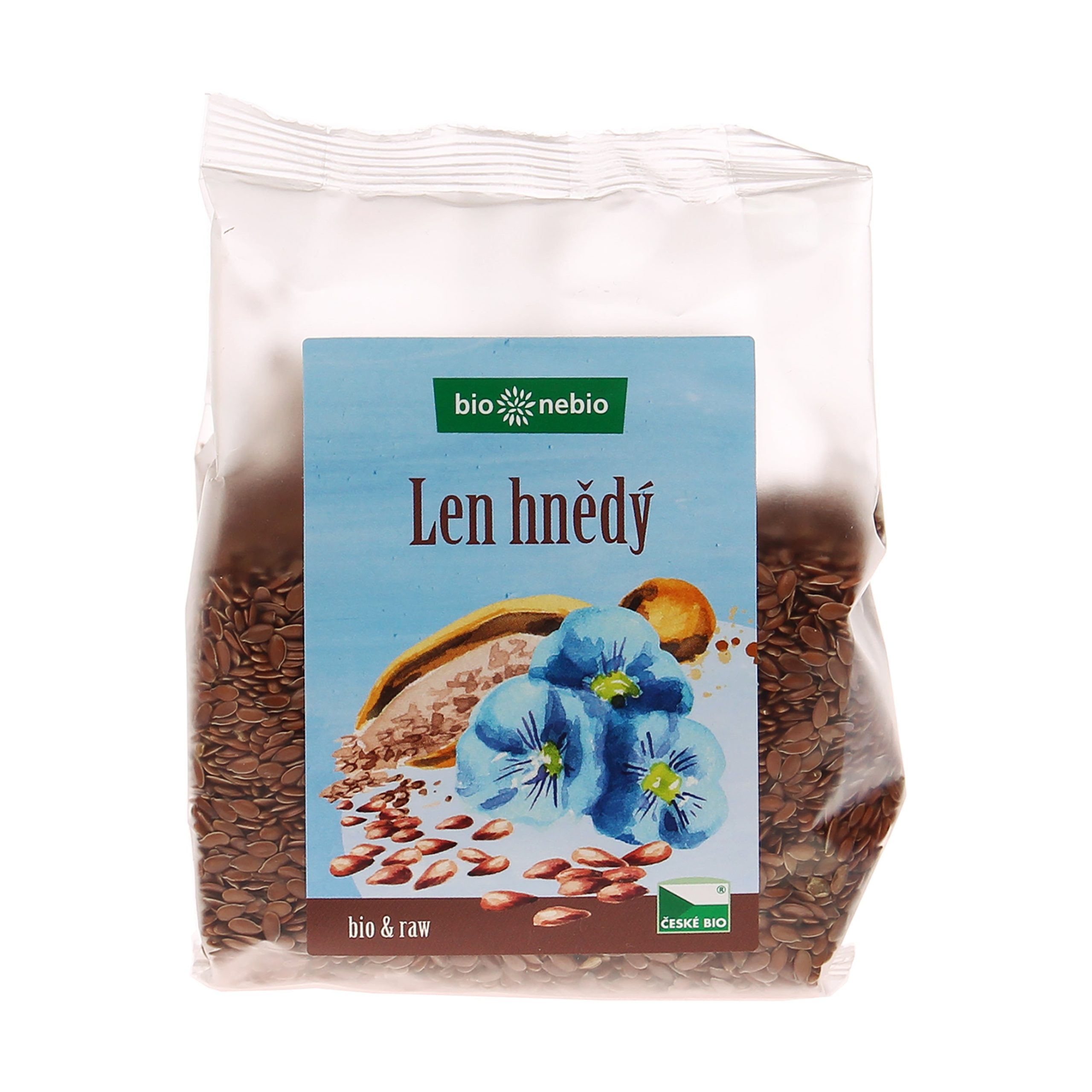 Semínko lněné české  200 g BIO   BIO NEBIO Bio nebio