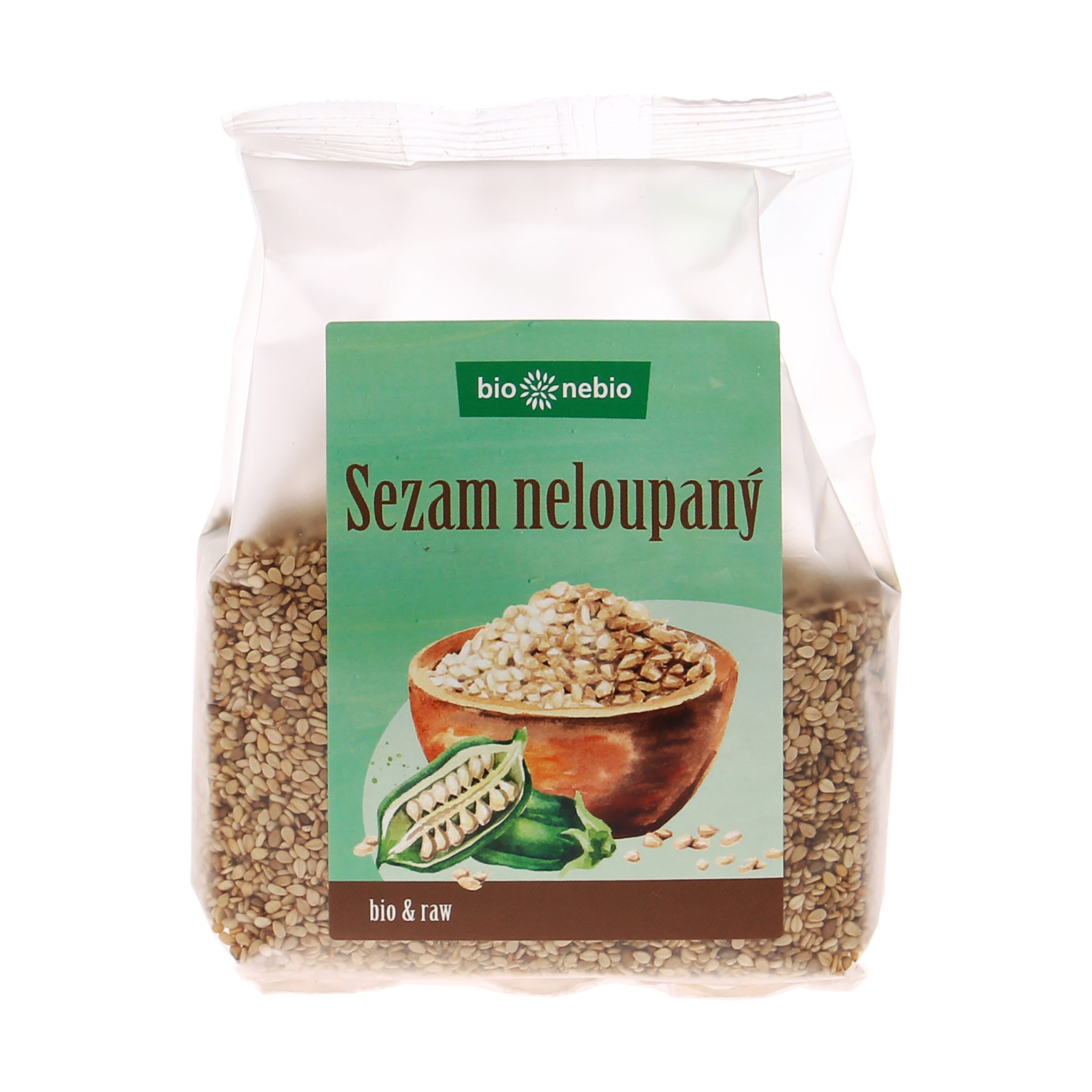 Sezam neloupaný 200 g BIO   BIO NEBIO Bio nebio