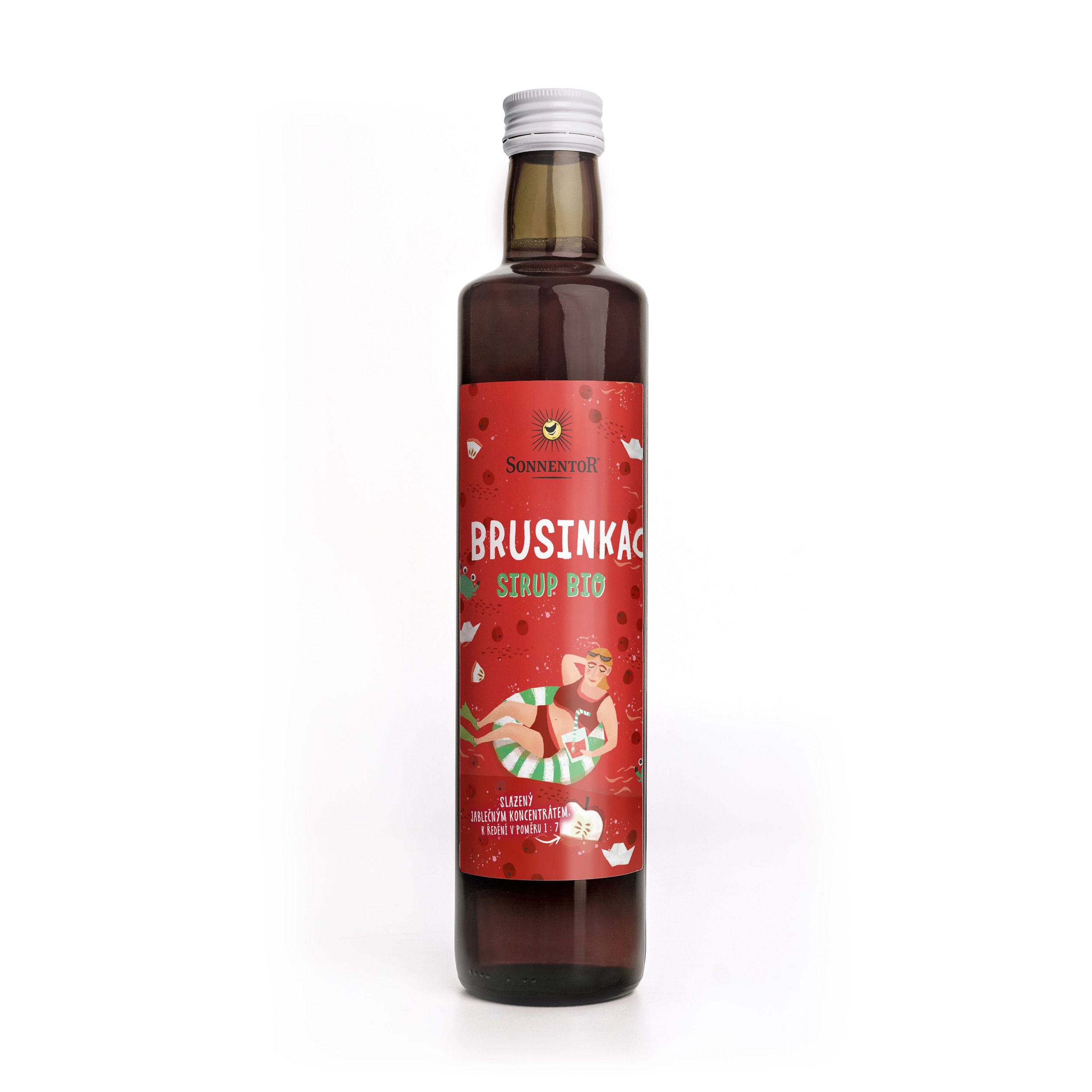 Sirup brusinka 500 ml BIO   SONNENTOR Sonnentor