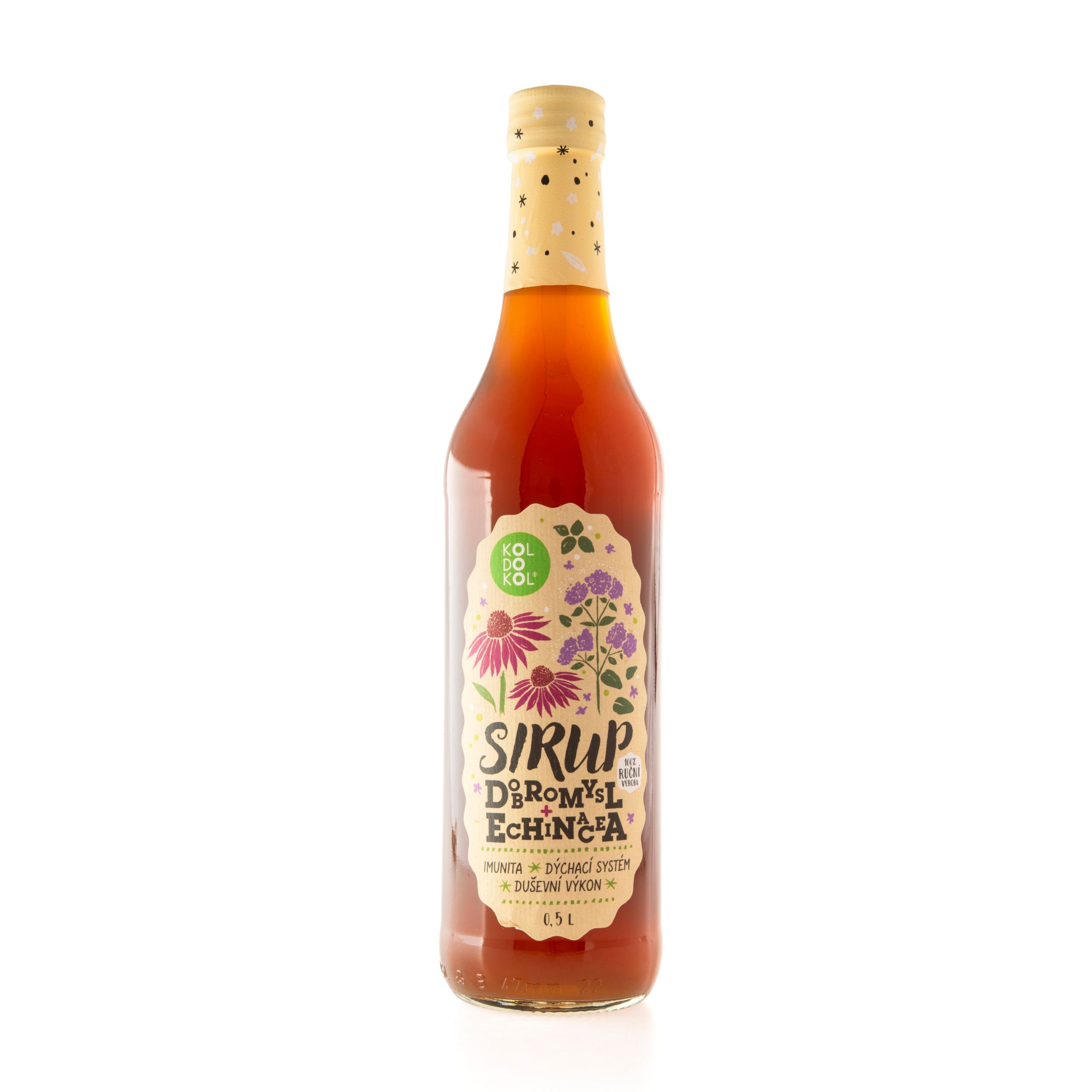 Sirup dobromysl a echinacea 500 ml   KOLDOKOL Koldokol
