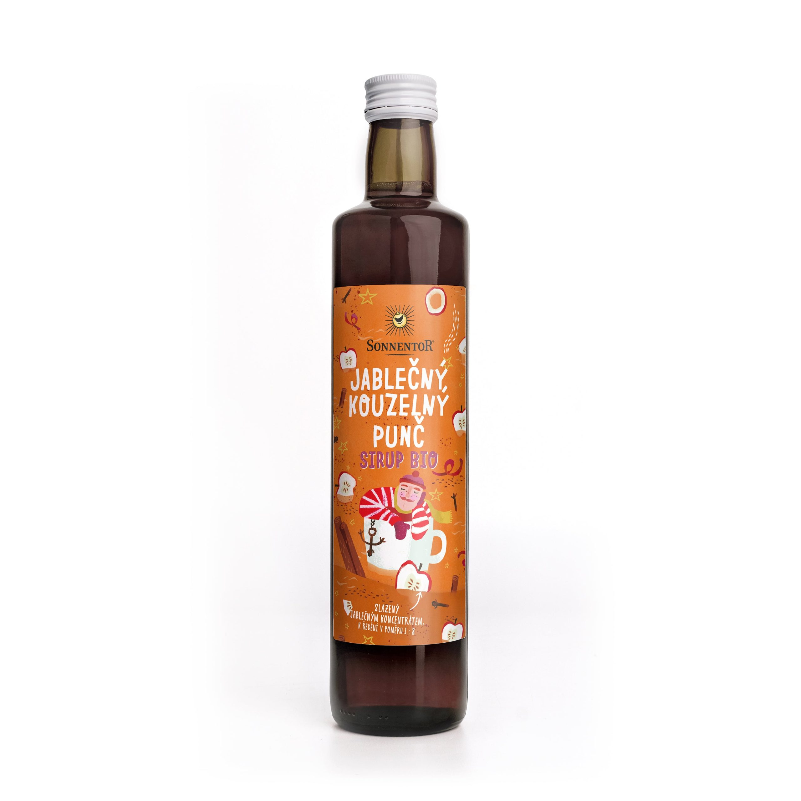 Sirup jablečný kouzelný punč 500 ml BIO   SONNENTOR Sonnentor