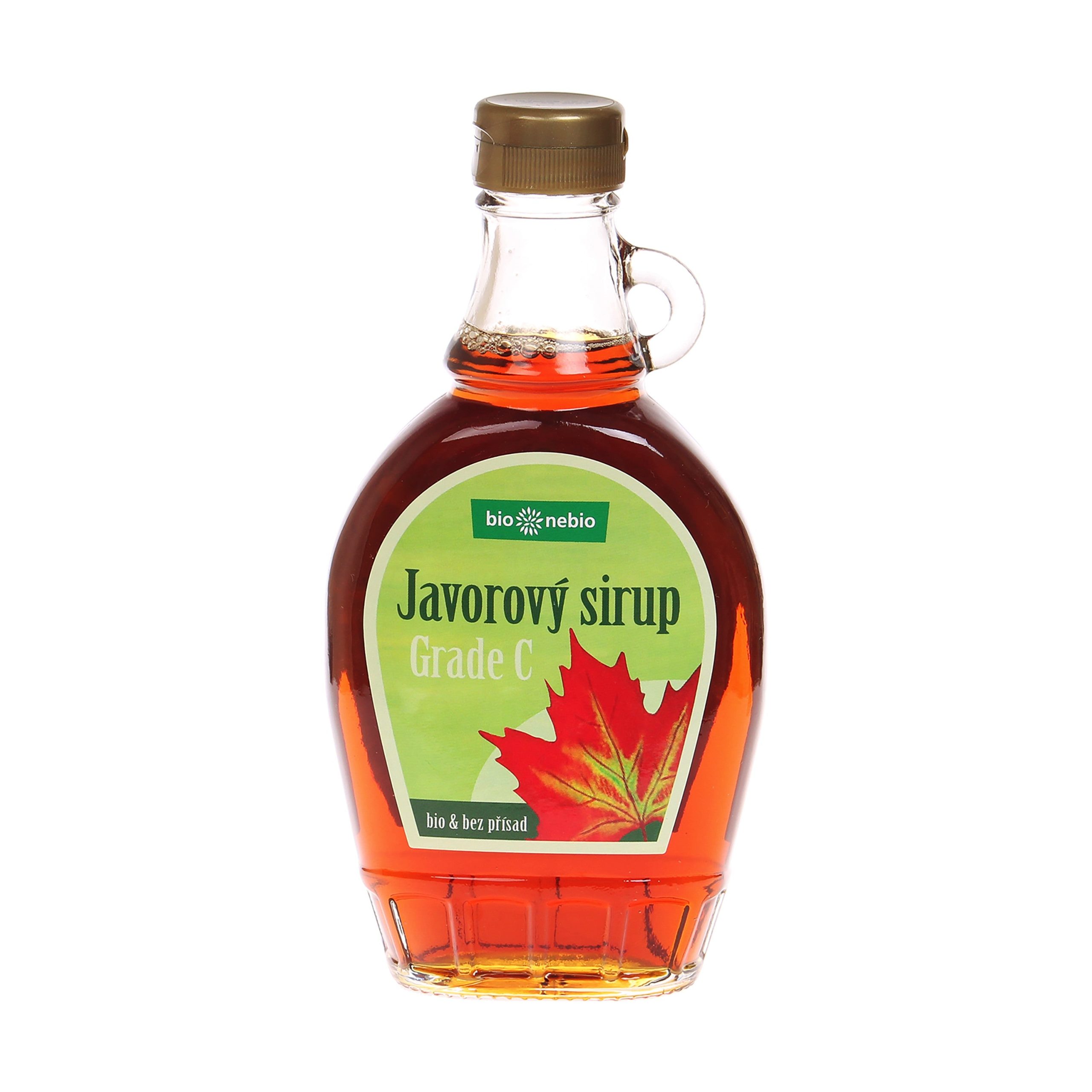 Sirup javorový 100 % Grade C 250 ml BIO   BIO NEBIO Bio nebio