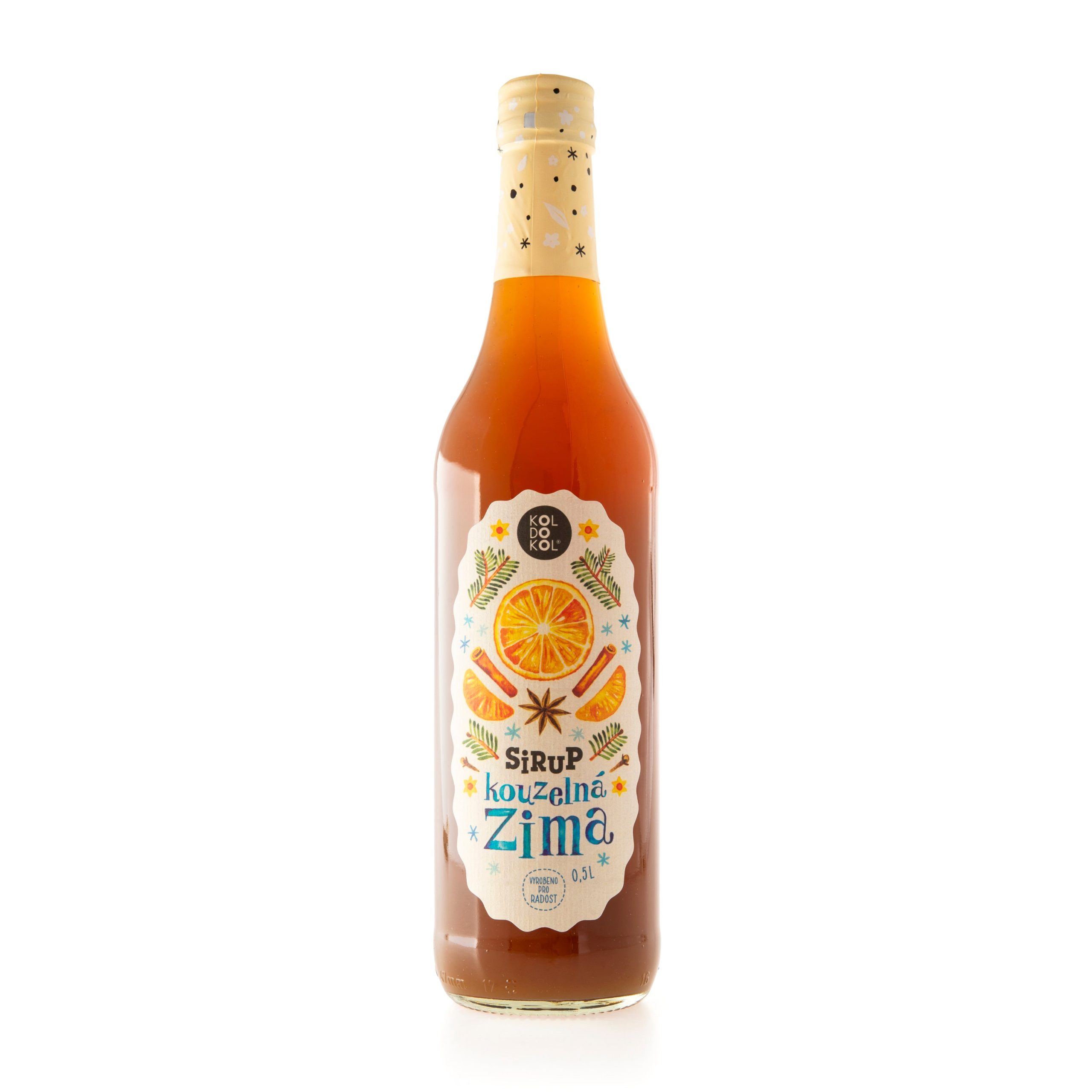Sirup kouzelná zima 500 ml   KOLDOKOL Koldokol