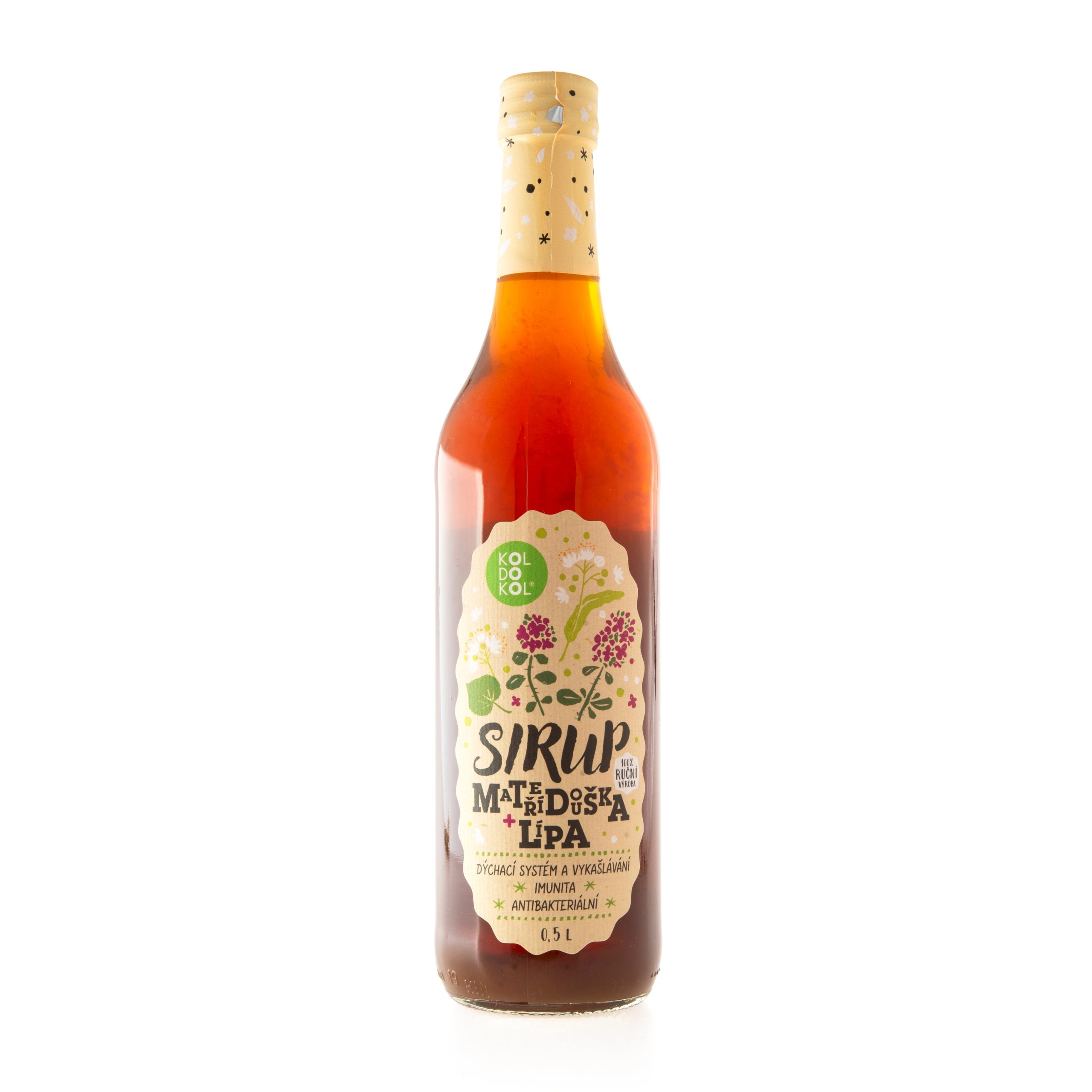 Sirup mateřídouška a lípa 500 ml   KOLDOKOL Koldokol