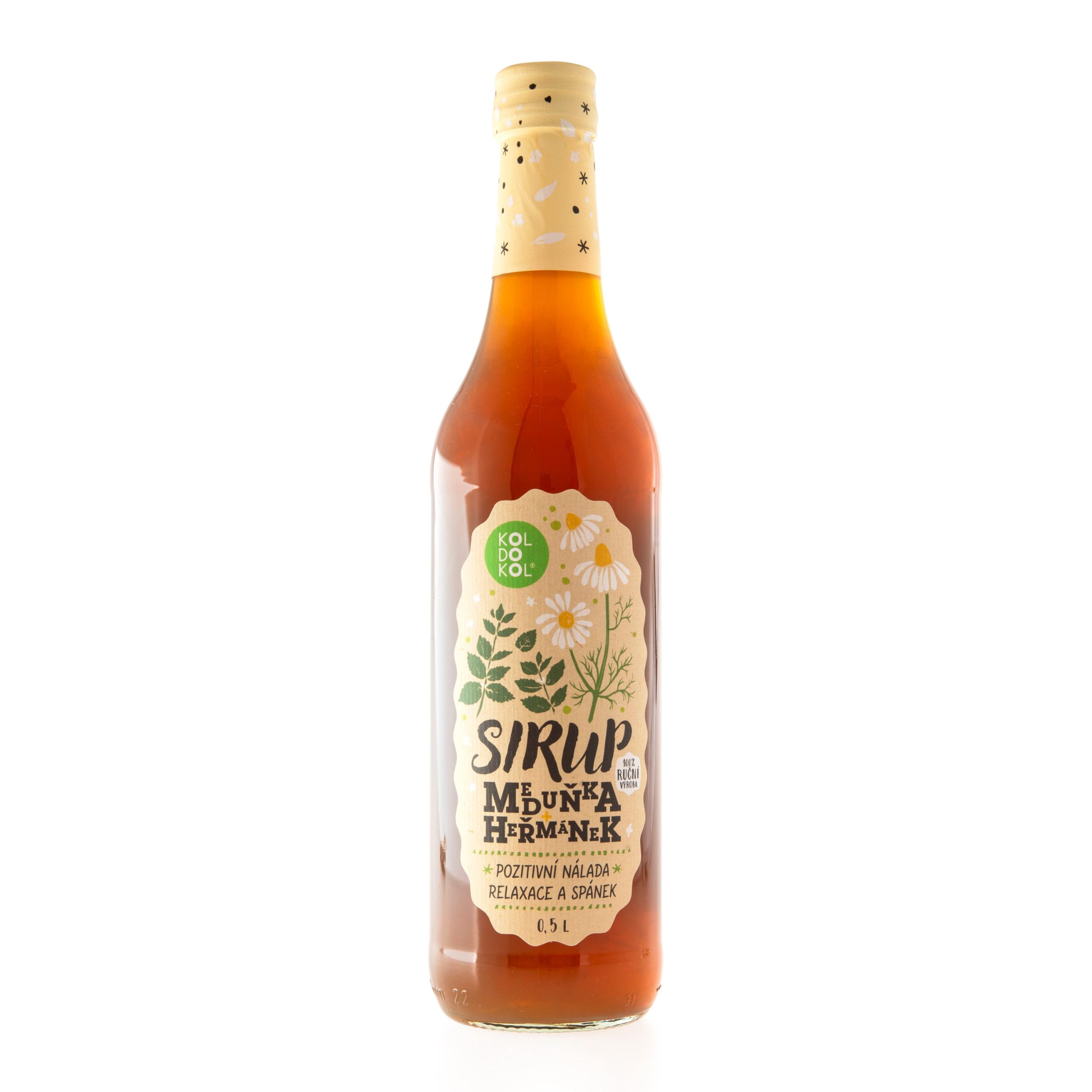 Sirup meduňka a heřmánek 500 ml   KOLDOKOL Koldokol