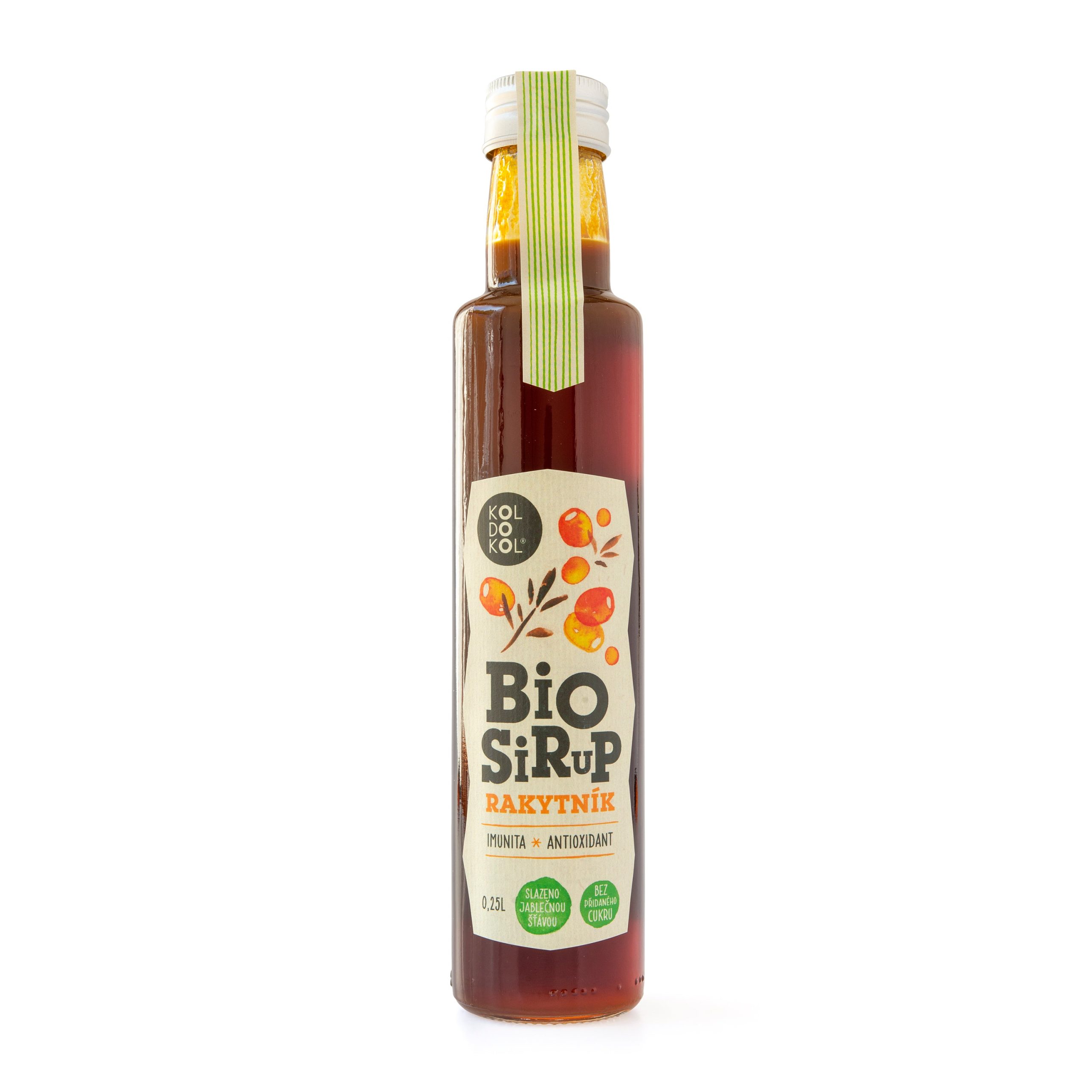 Sirup rakytník bez přidaného cukru 250 ml BIO   KOLDOKOL Koldokol
