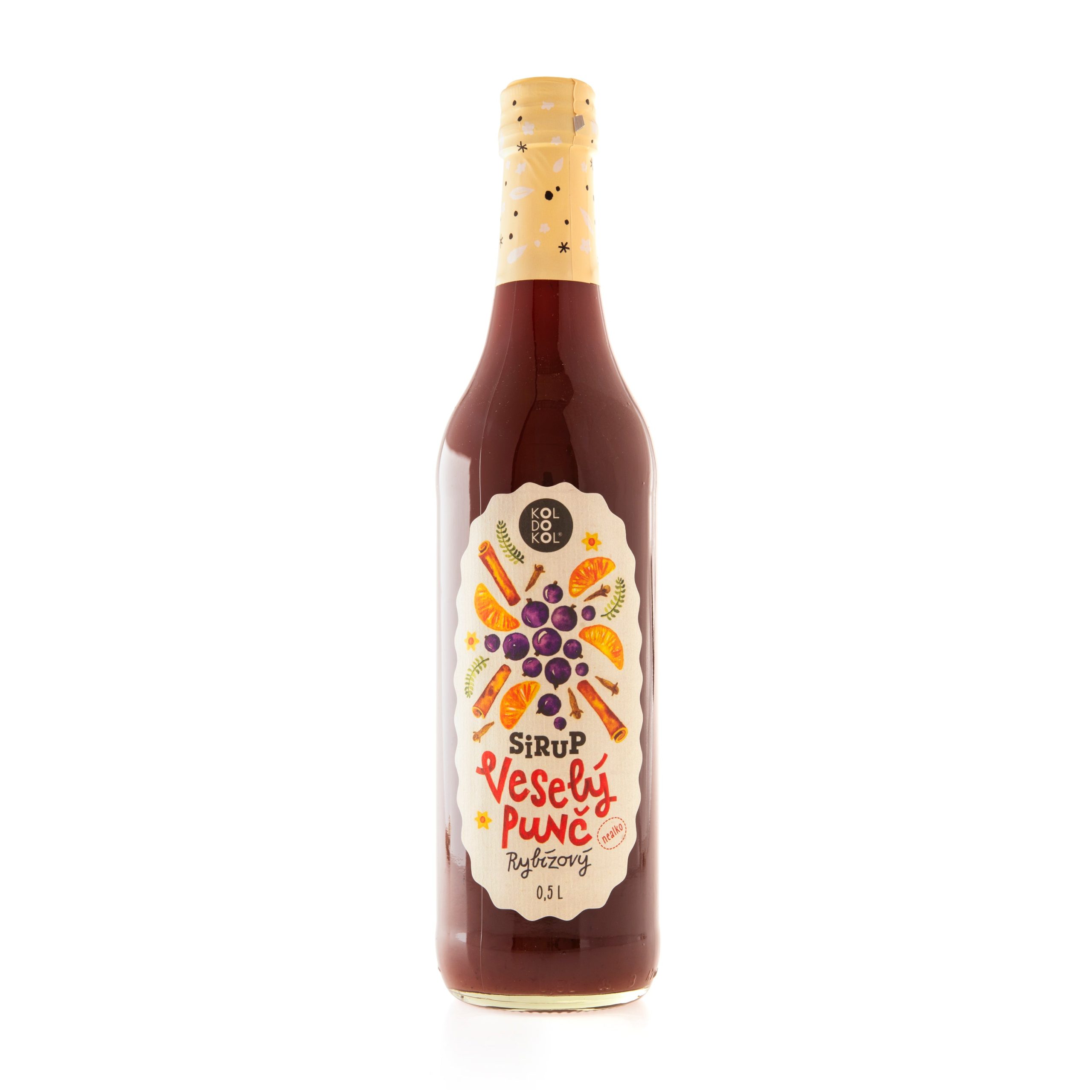 Sirup veselý punč 500 ml   KOLDOKOL Koldokol