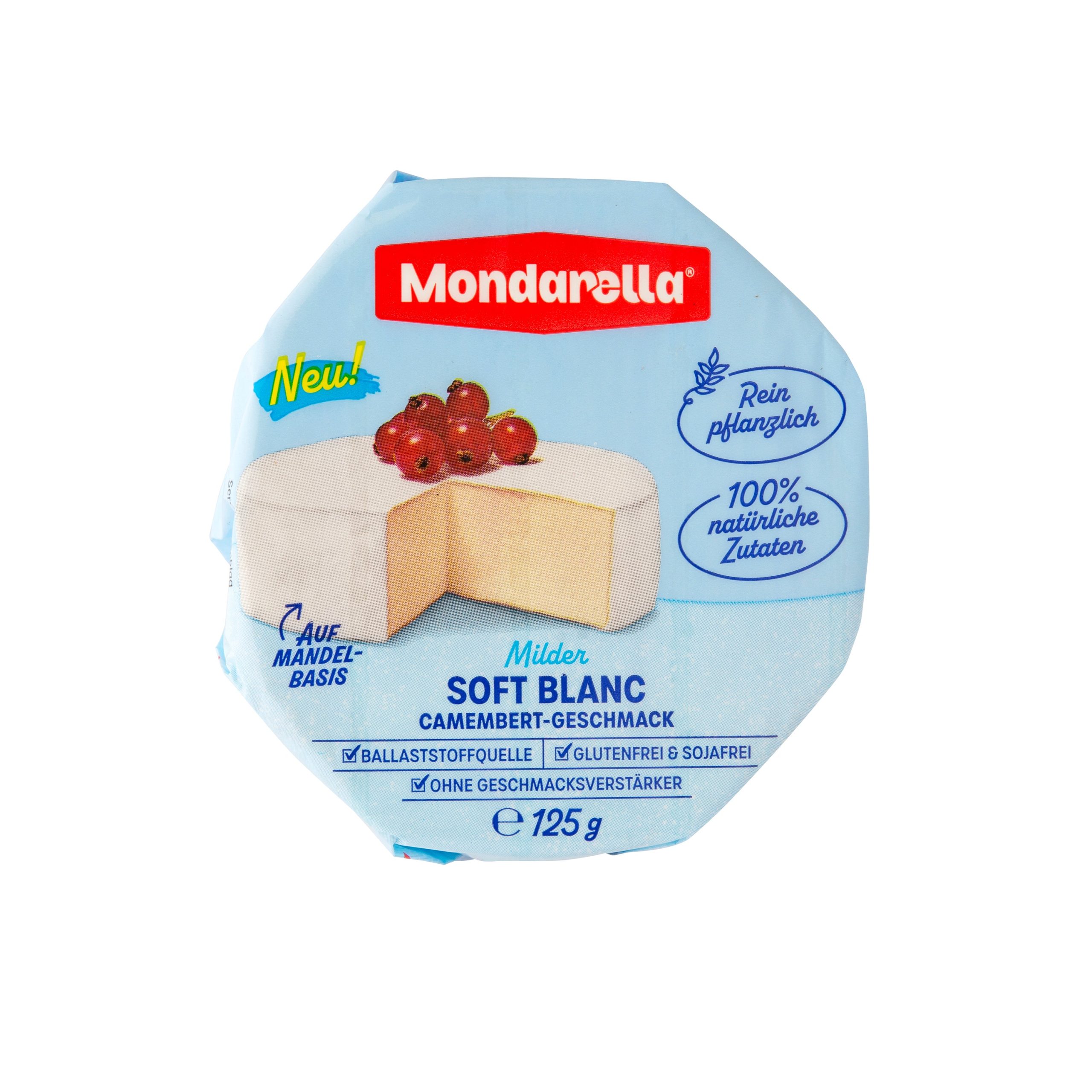 Soft Blanc s příchutí camembert 125 g   MONDARELLA Mondarella