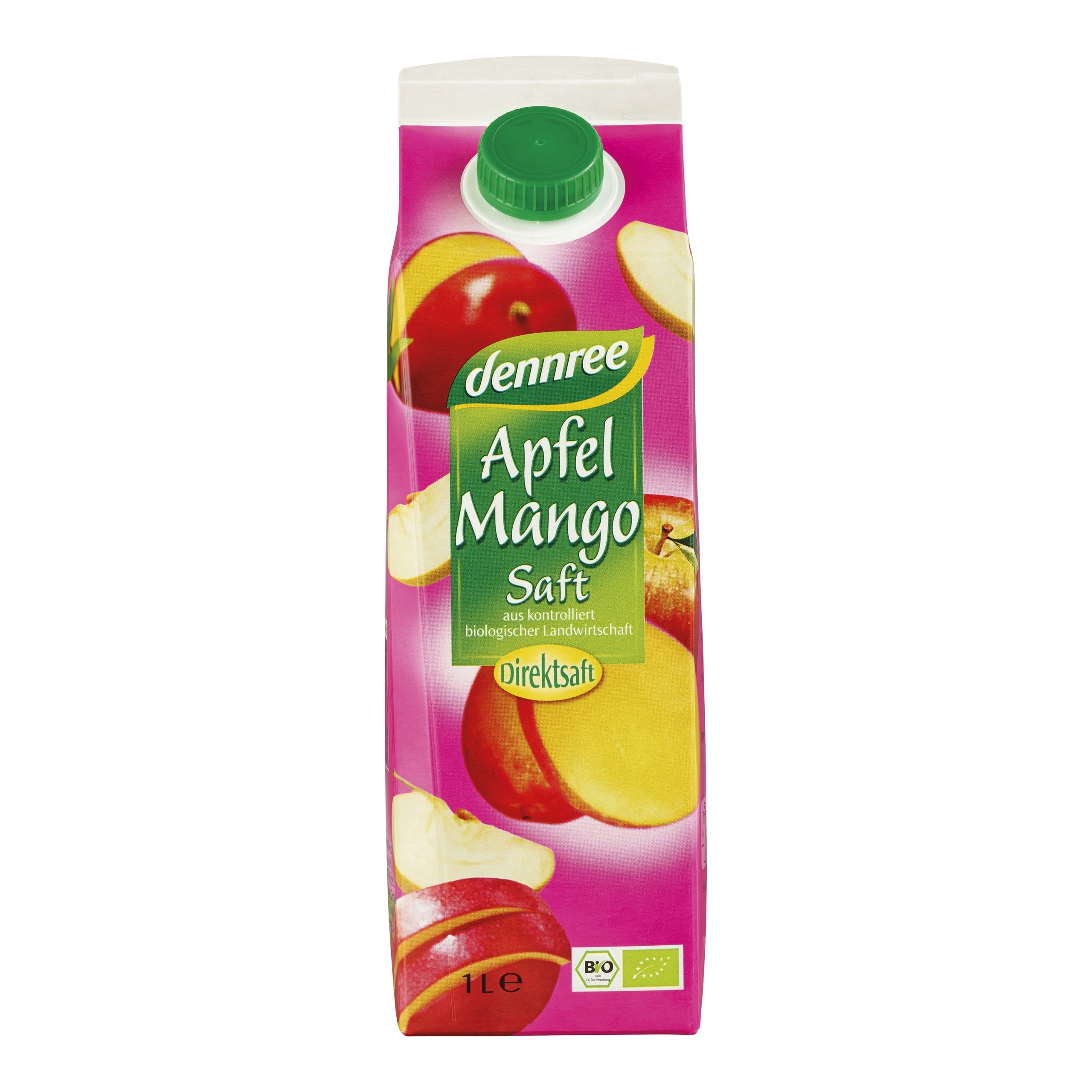 Šťáva jablečno-mangová 1 l BIO   DENNREE Dennree