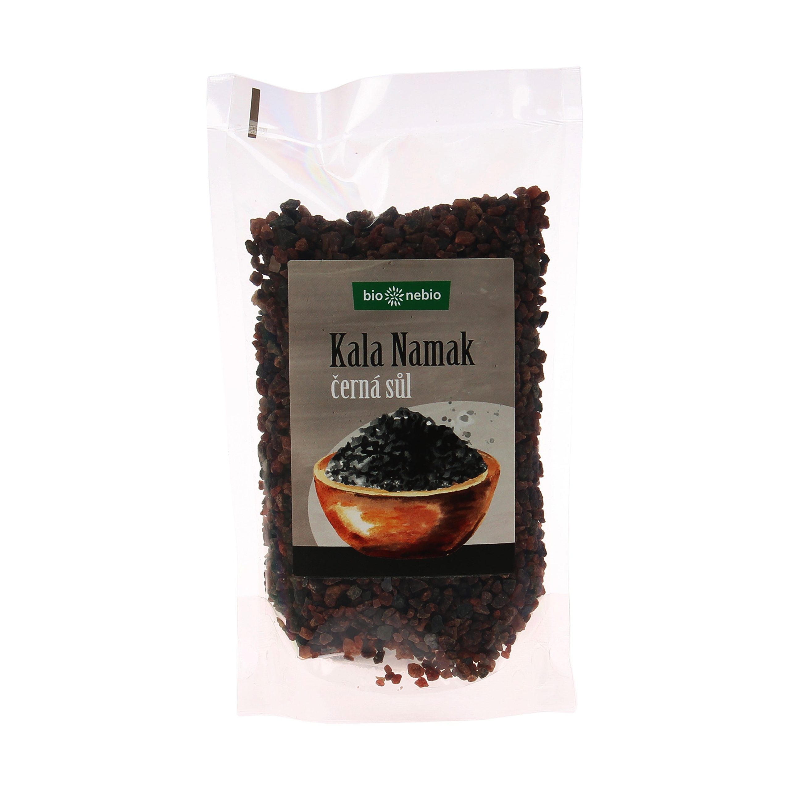 Sůl černá indická Kala Namak 300 g   BIO NEBIO Bio nebio