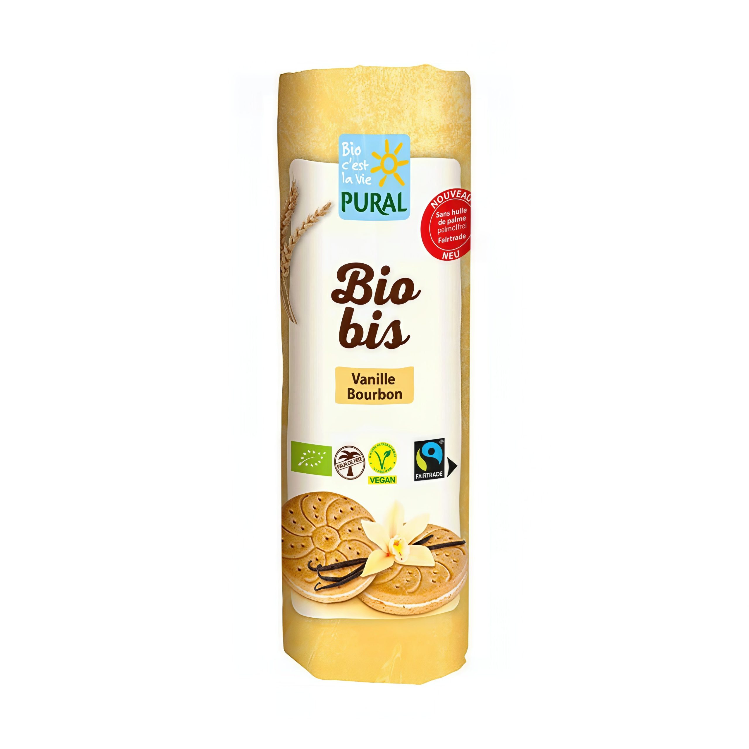 Sušenky s vanilkovým krémem 320 g BIO   PURAL PURAL