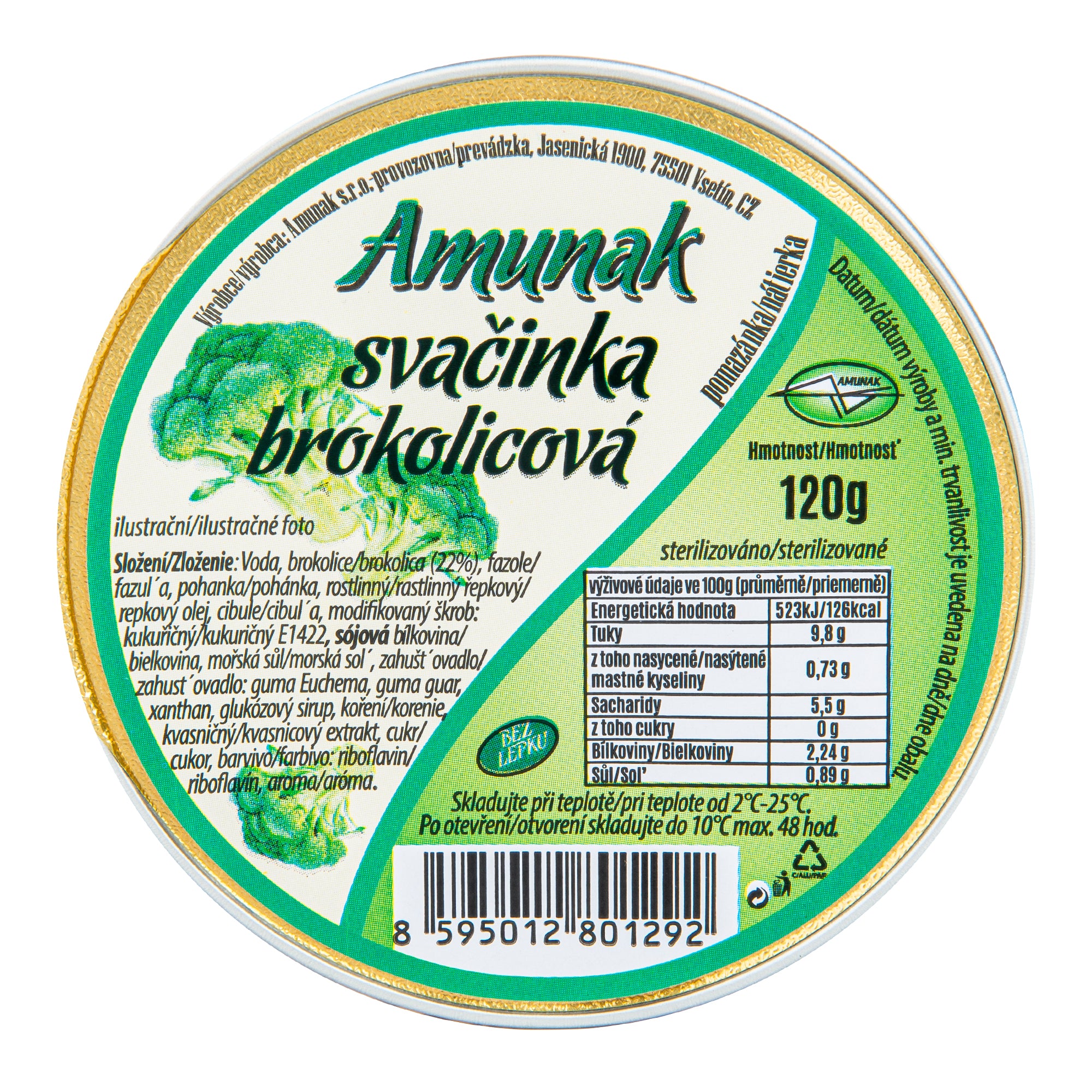 Svačinka brokolicová 120 g   AMUNAK Amunak