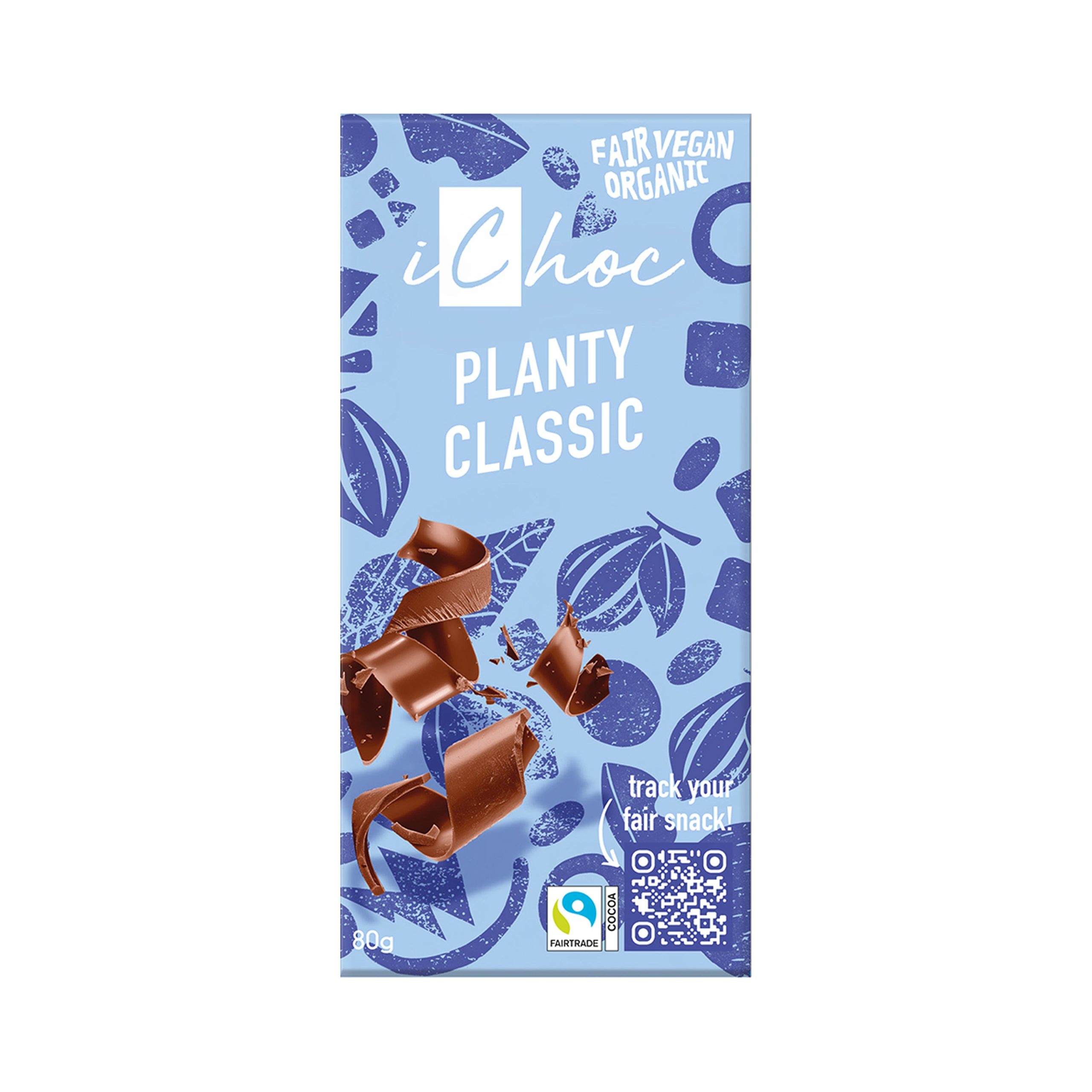 Tabulka kakaová classic iChoc vegan 80 g BIO   VIVANI Vivani