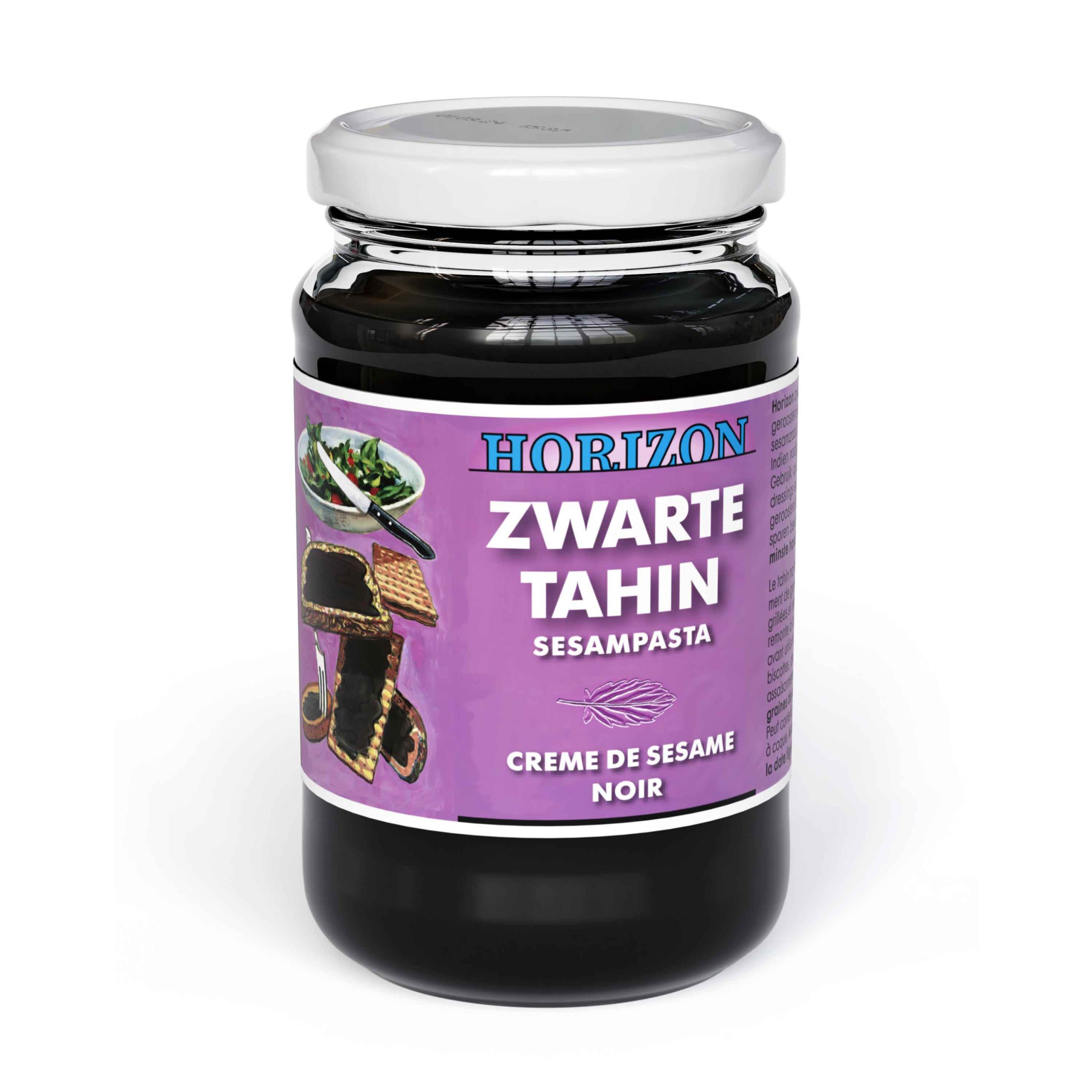 Tahini z černého sezamu 350 g BIO   HORIZON Horizon