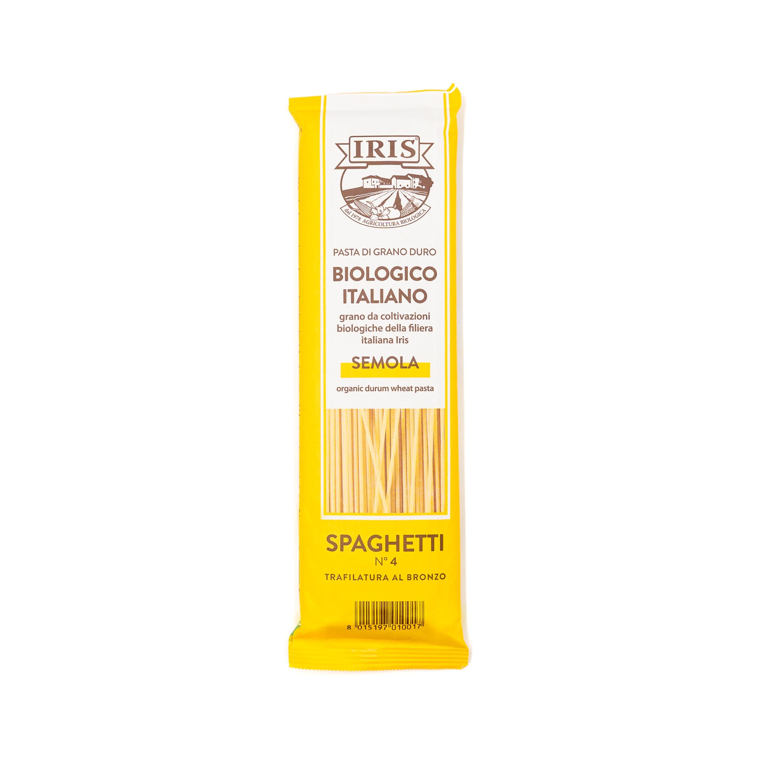 Těstoviny špagety semolina 500 g BIO   IRIS IRIS