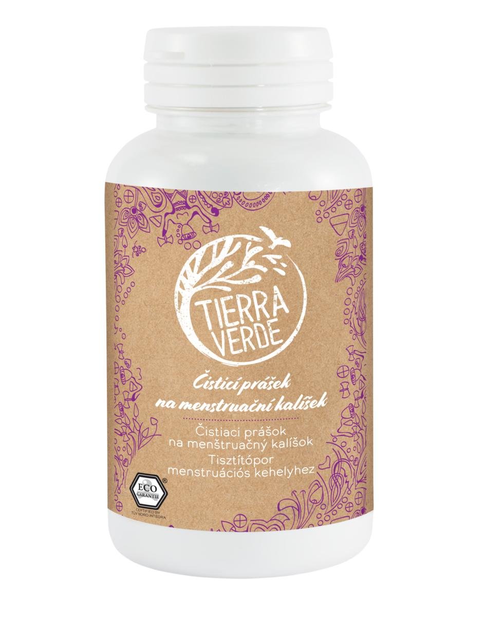 Tierra Verde Čisticí prášek na menstruační kalíšek (200 g) - pošk. obal Tierra Verde