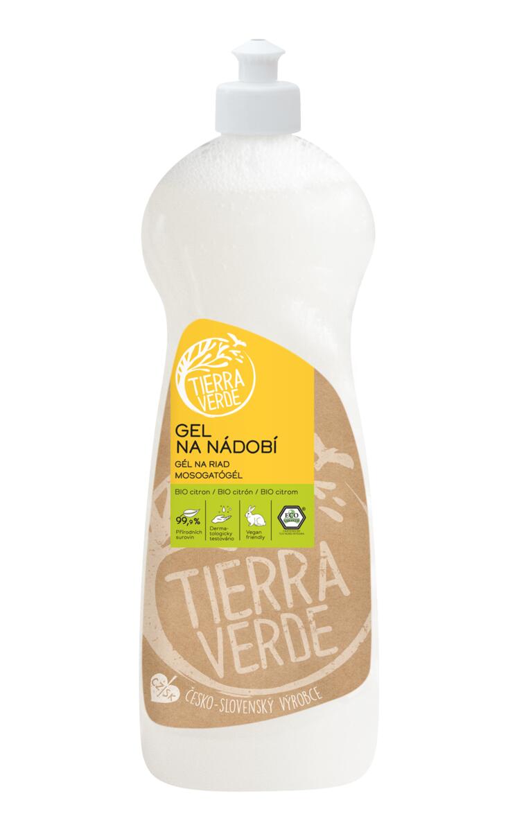 Tierra Verde Gel na nádobí - BIO citron - 1 l Tierra Verde