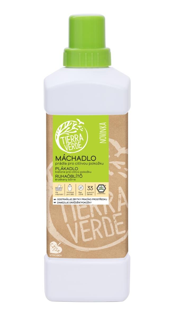 Tierra Verde Máchadlo prádla pro citlivou pokožku (1 l) - pošk. obal Tierra Verde