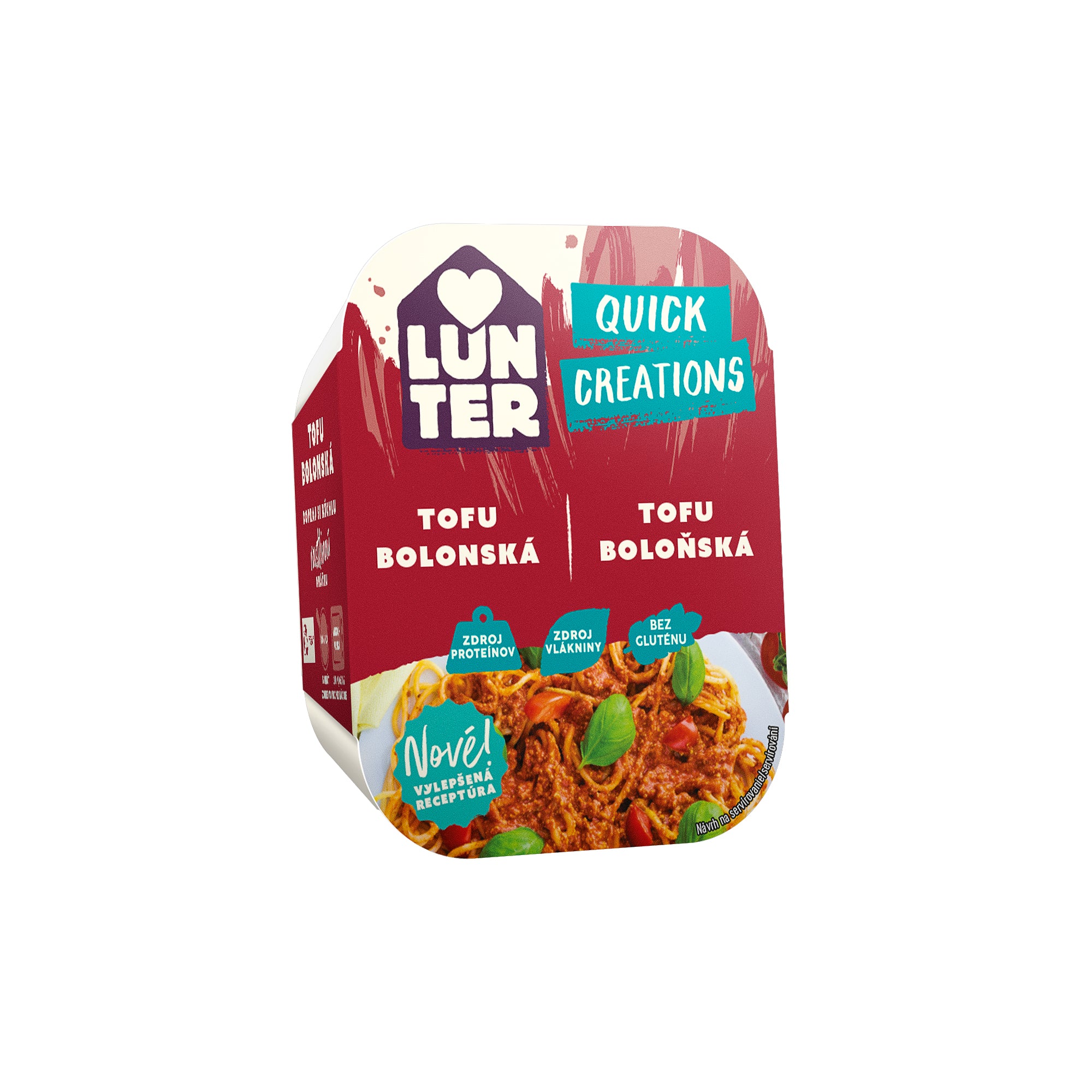 Tofu Boloňská Quick Creations 190 g   LUNTER Lunter
