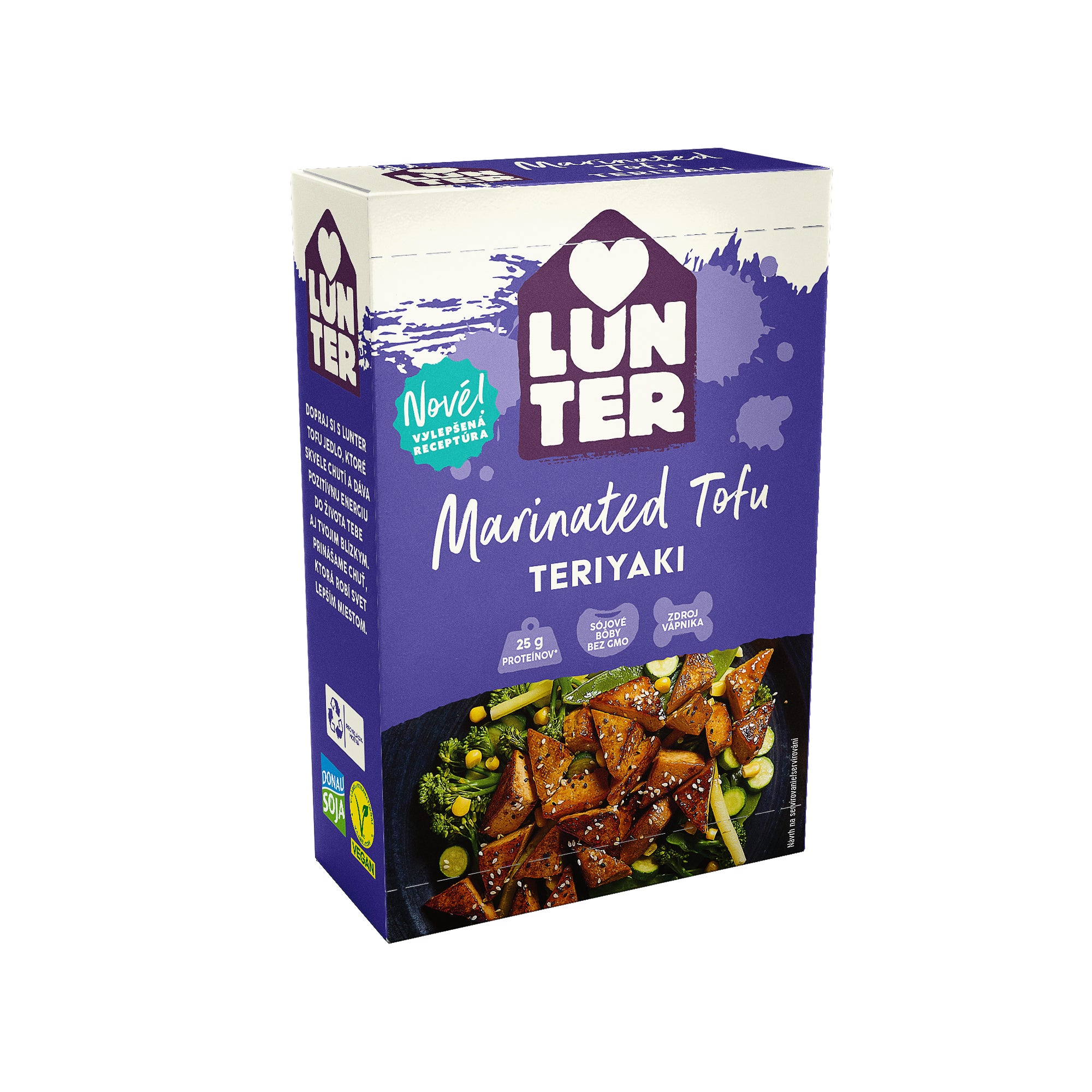 Tofu marinované Teriyaki 180 g   LUNTER Lunter