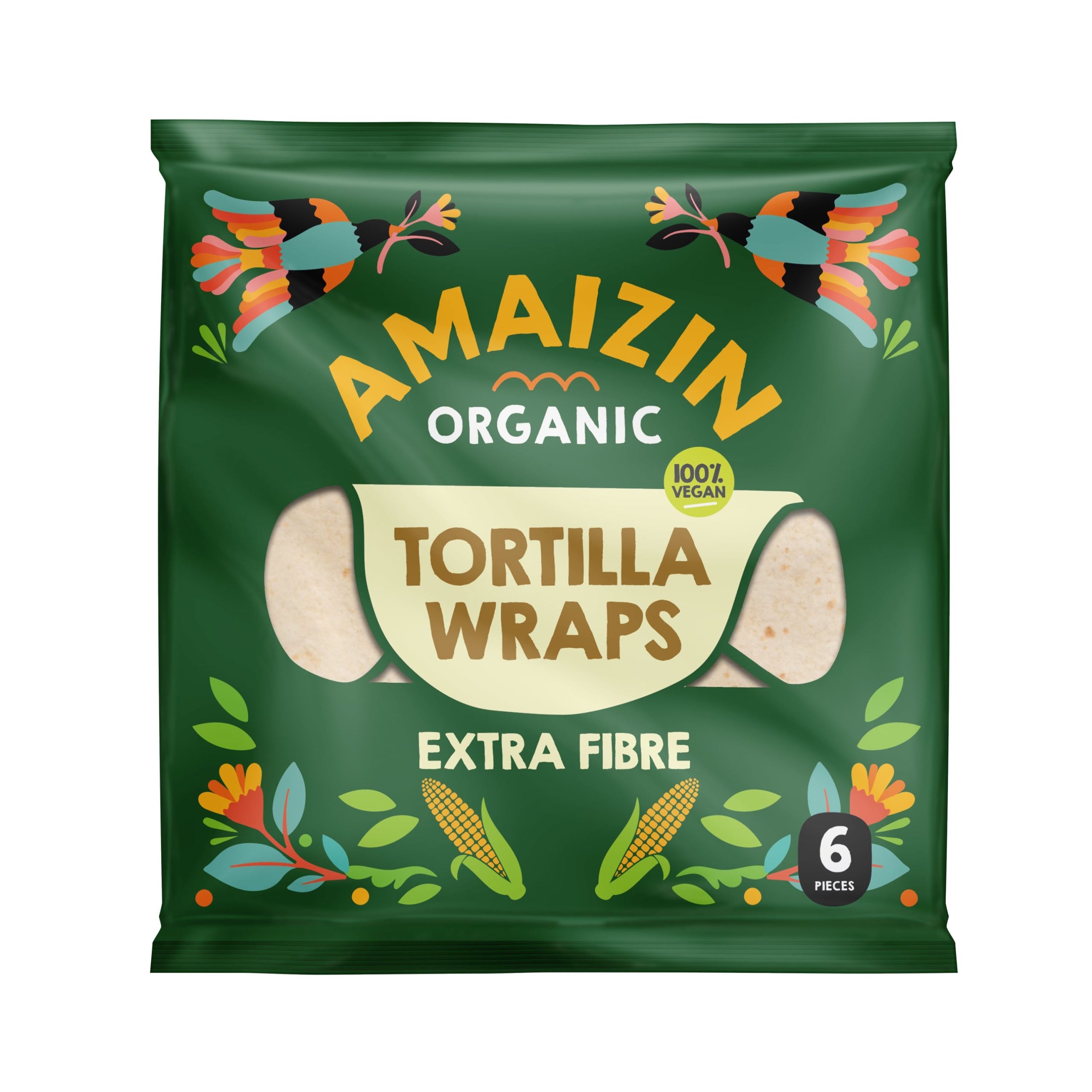 Tortilly s vlákninou 240 g BIO   AMAIZIN Amaizin