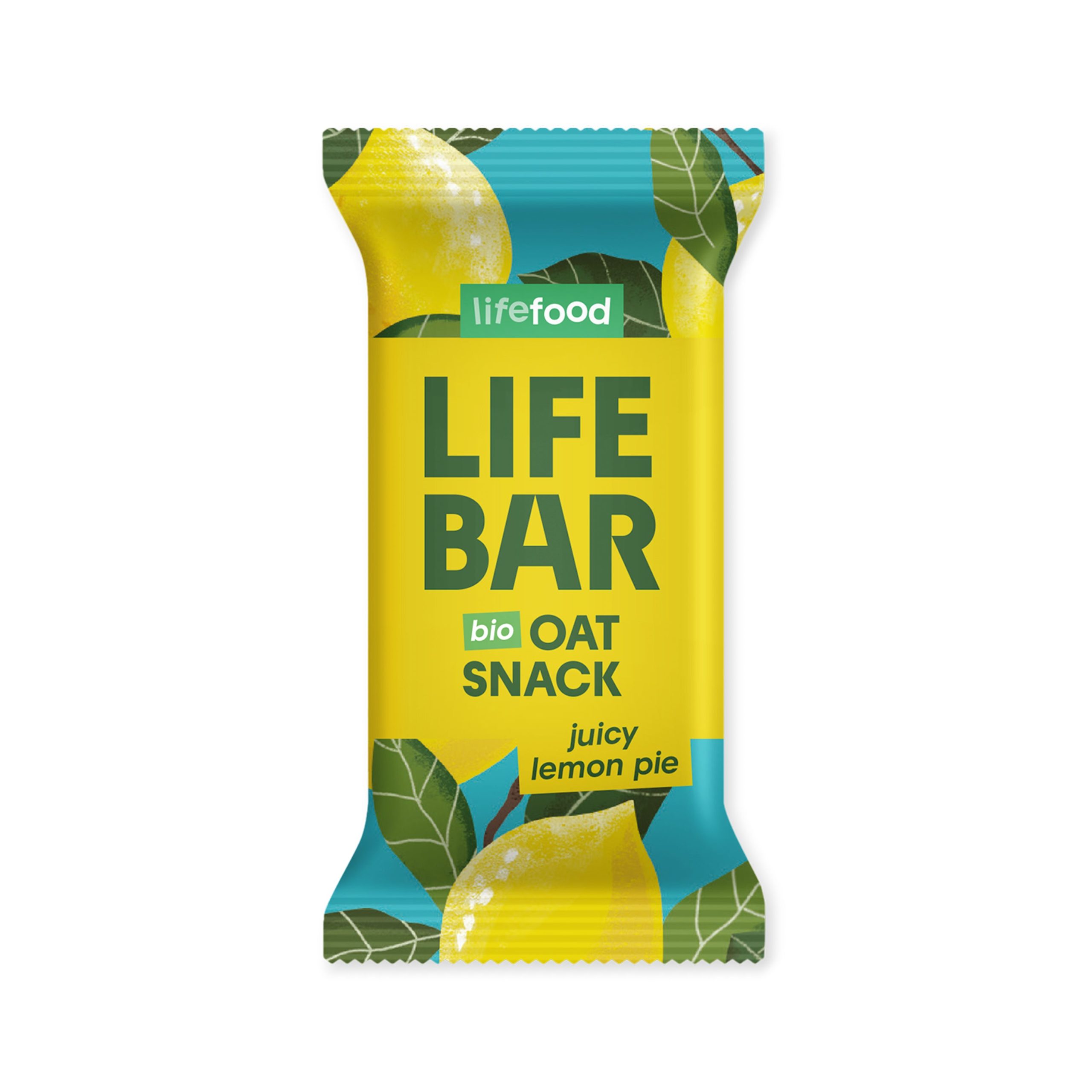 Tyčinka Lifebar Oat snack citronový 40 g BIO  LIFEFOOD Lifefood