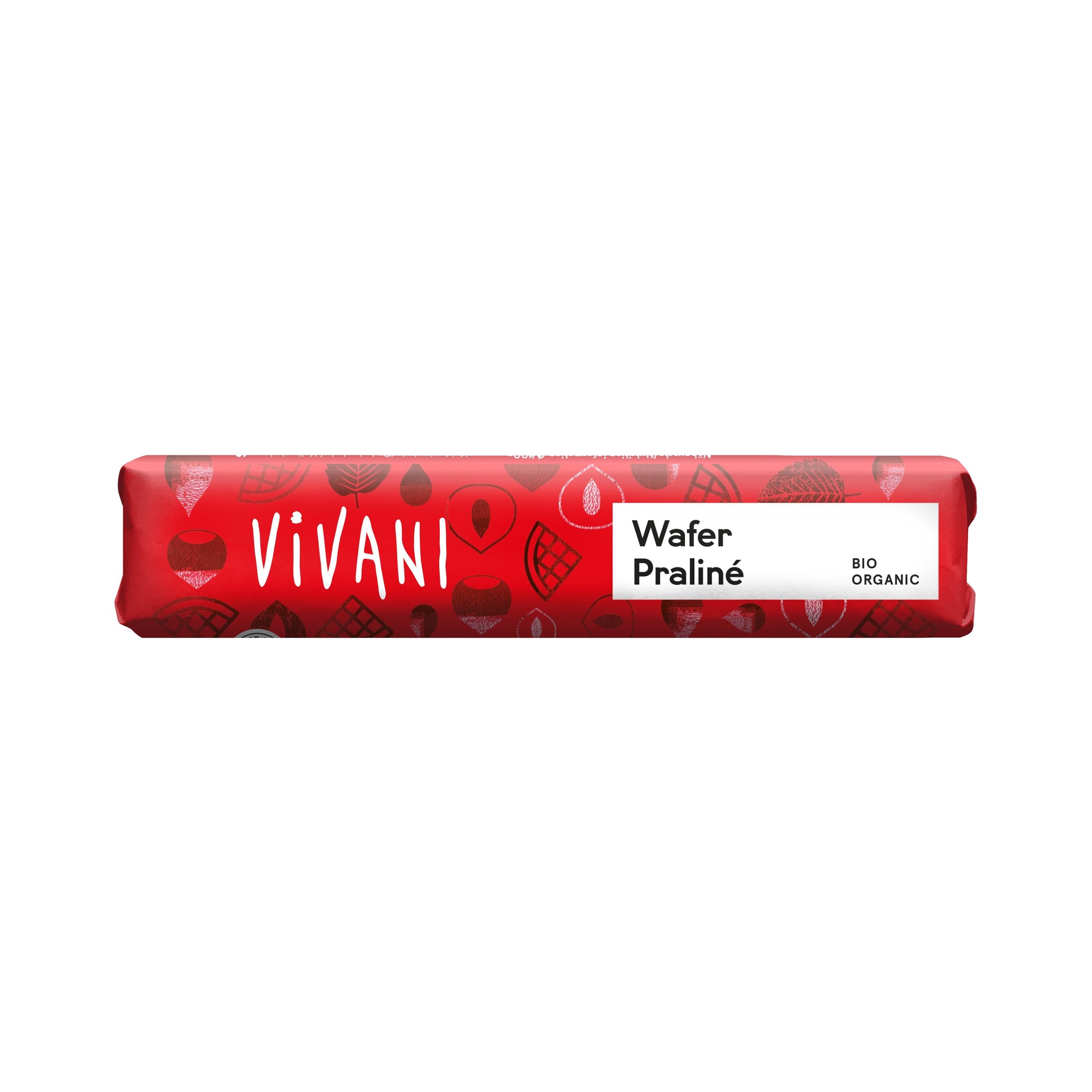 Tyčinka mléčná čokoláda nugát-oplatka 40 g BIO   VIVANI Vivani