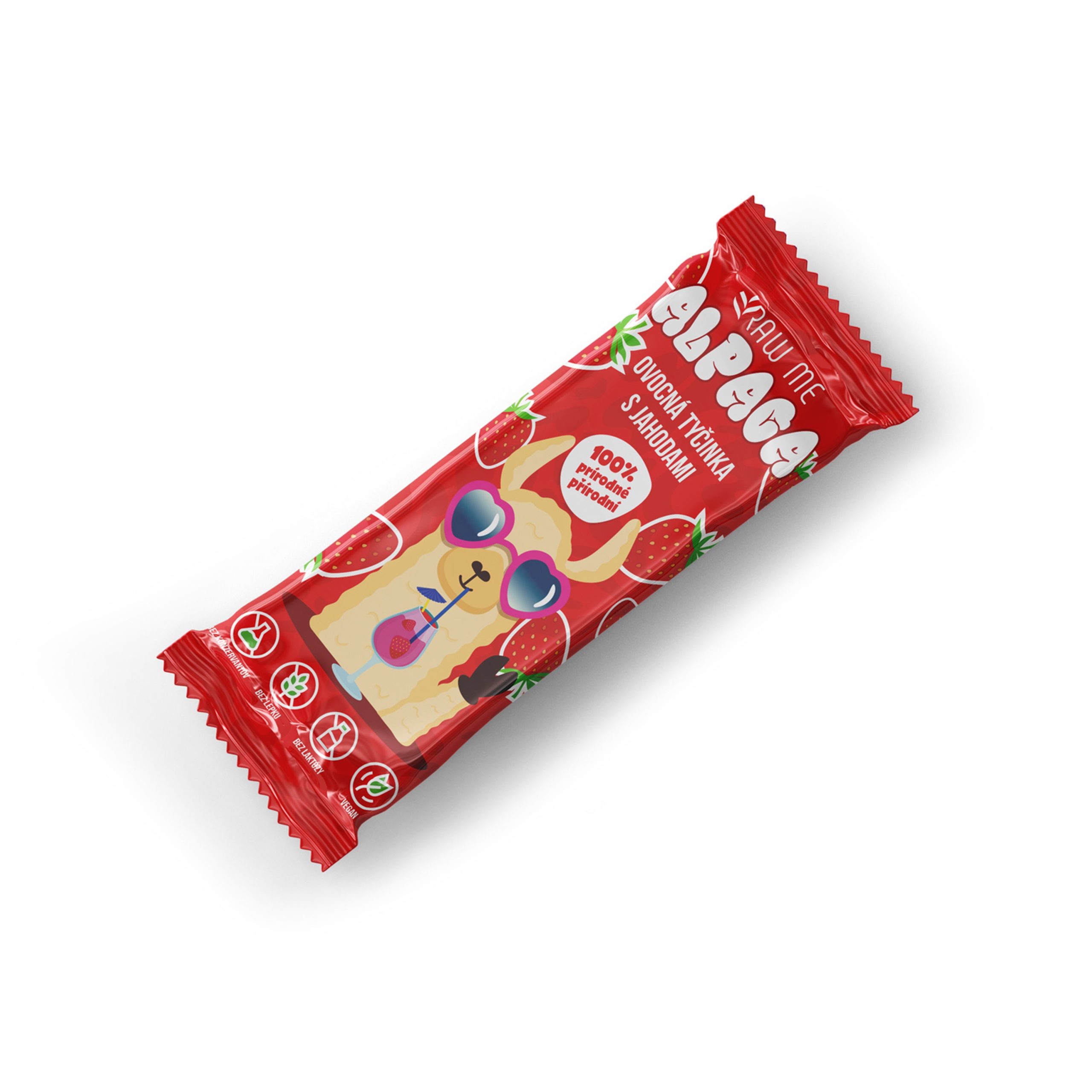 Tyčinka ovocná jahody 25 g   PLATAN Platan