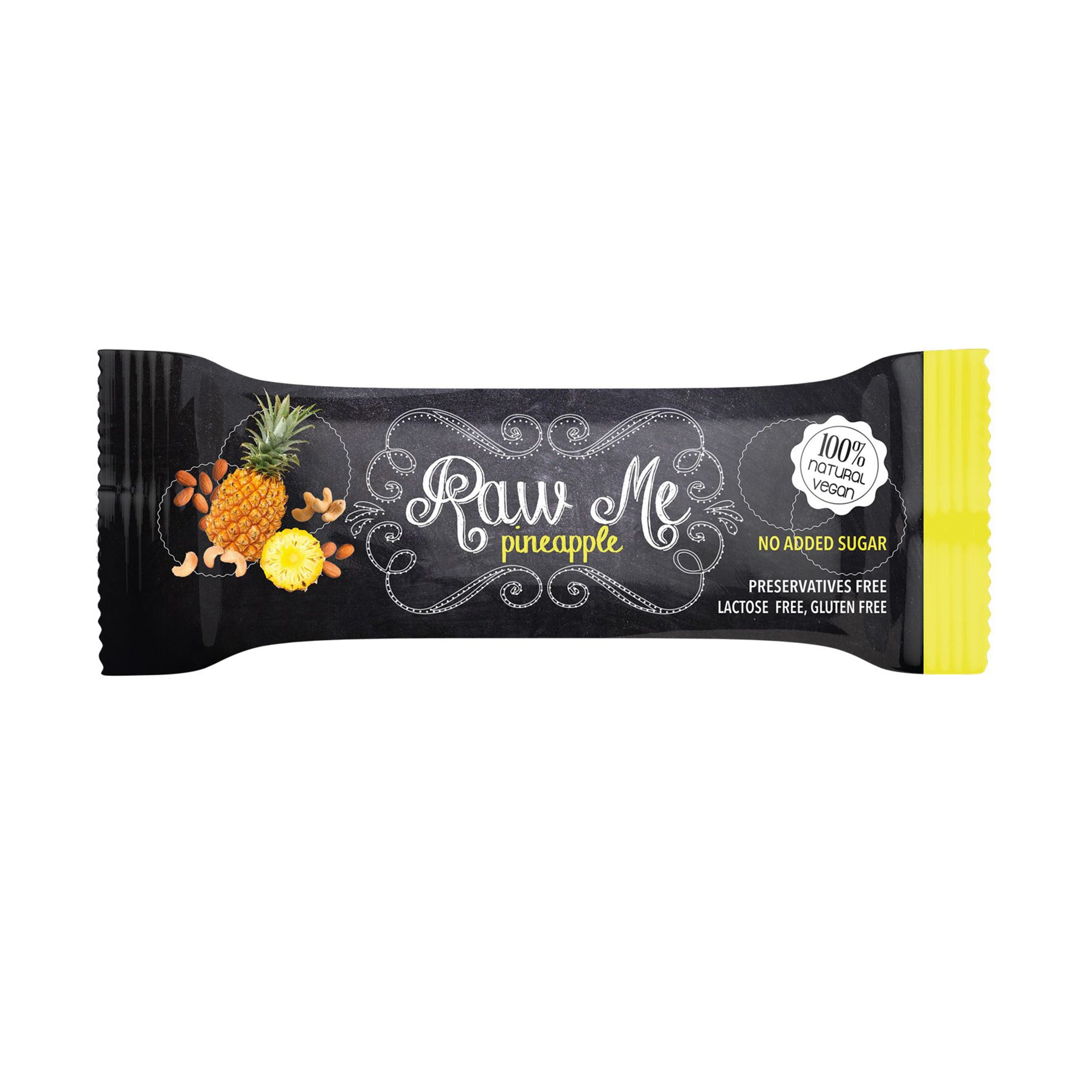 Tyčinka ovocná s příchutí ananasu 45 g   RAW ME Raw Me