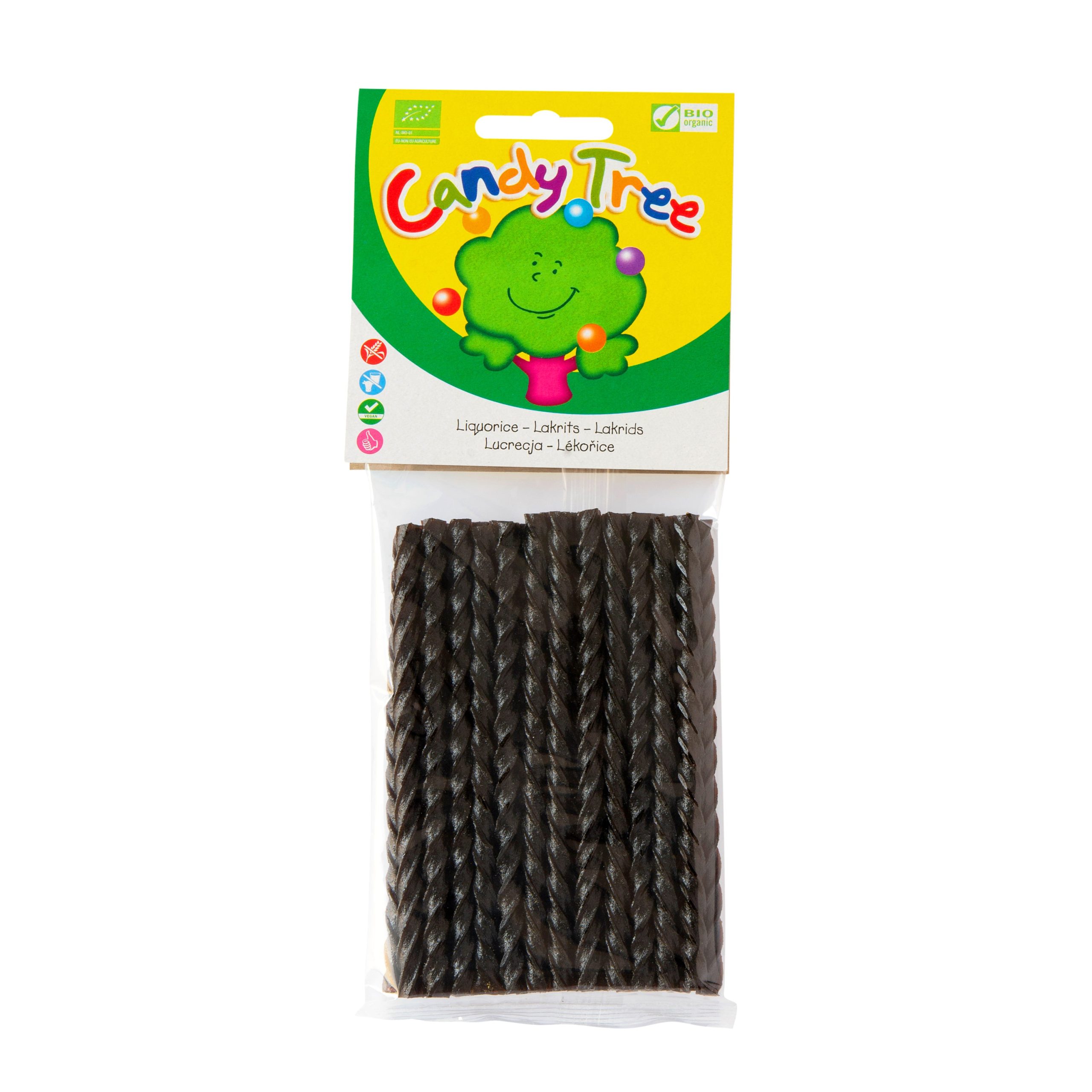 Tyčinky s příchutí lékořice bezlepkové 100 g BIO   CANDY TREE Candy Tree
