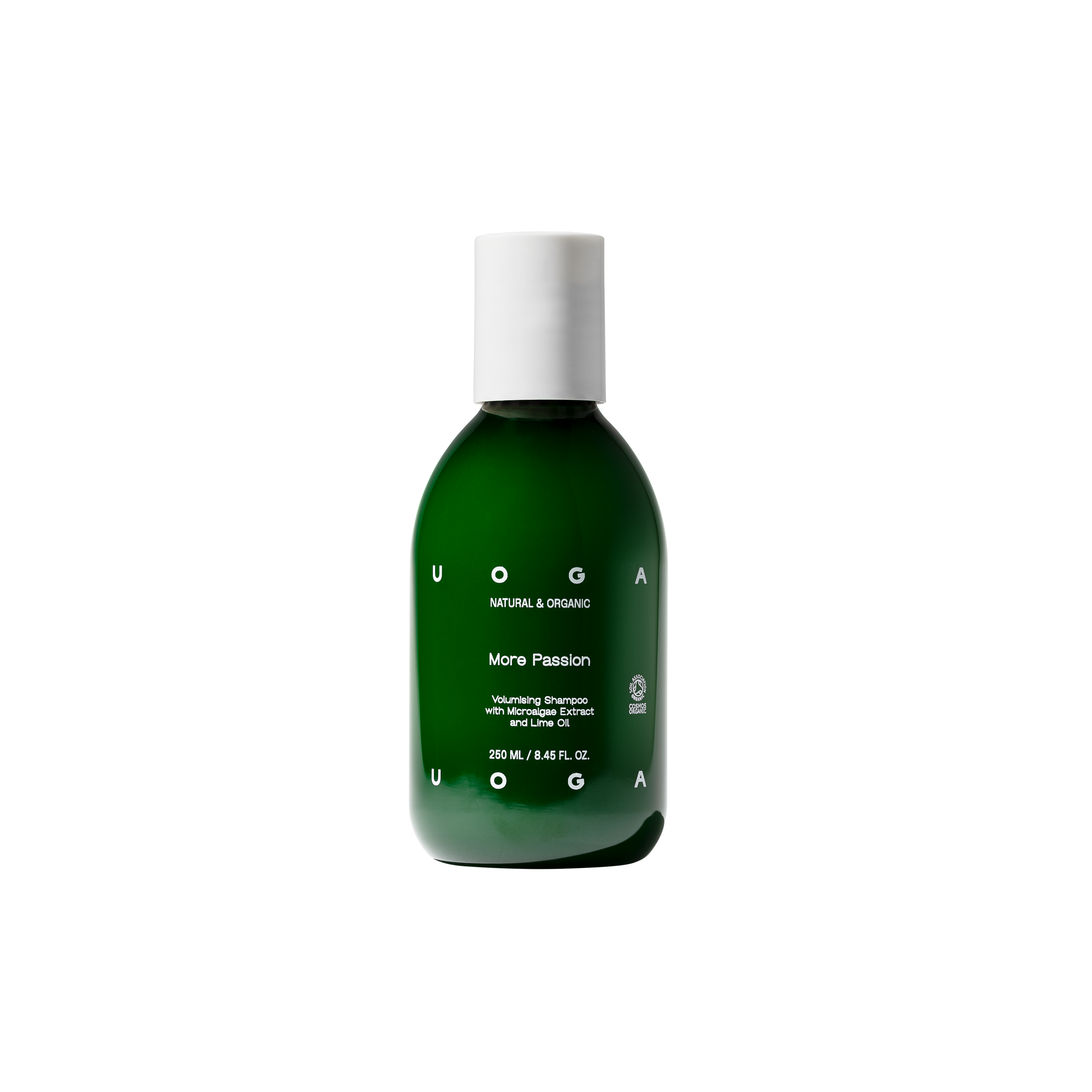 Uoga Uoga Šampon pro zvětšení objemu vlasů More Passion BIO (250 ml) - pro mastné a zplihlé vlasy Uoga Uoga