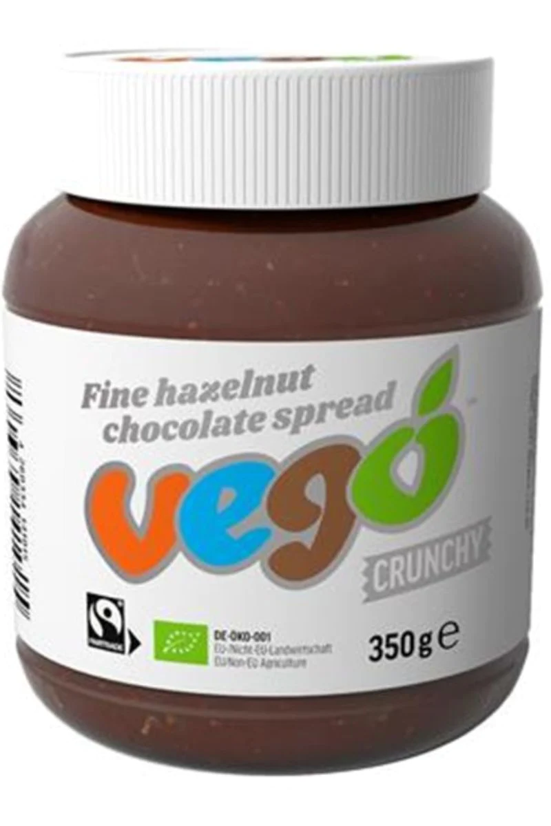 Vego Lískooříšková pomazánka s kakaem BIO (350 g) - exp. 3. 9. 2025 - bez palmového oleje a umělých přísad Vego