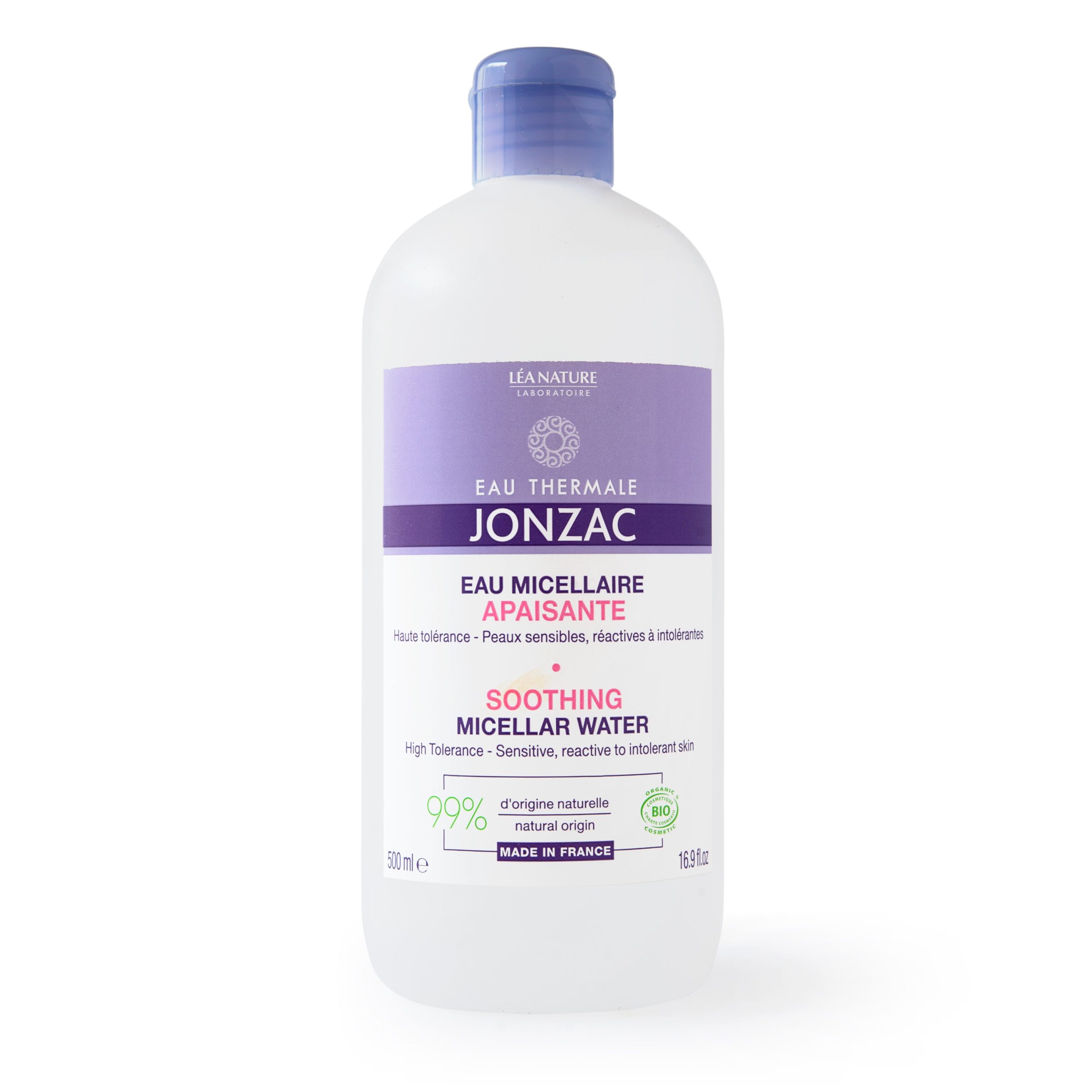 Voda micelární REACTIVE 500 ml BIO   JONZAC Jonzac