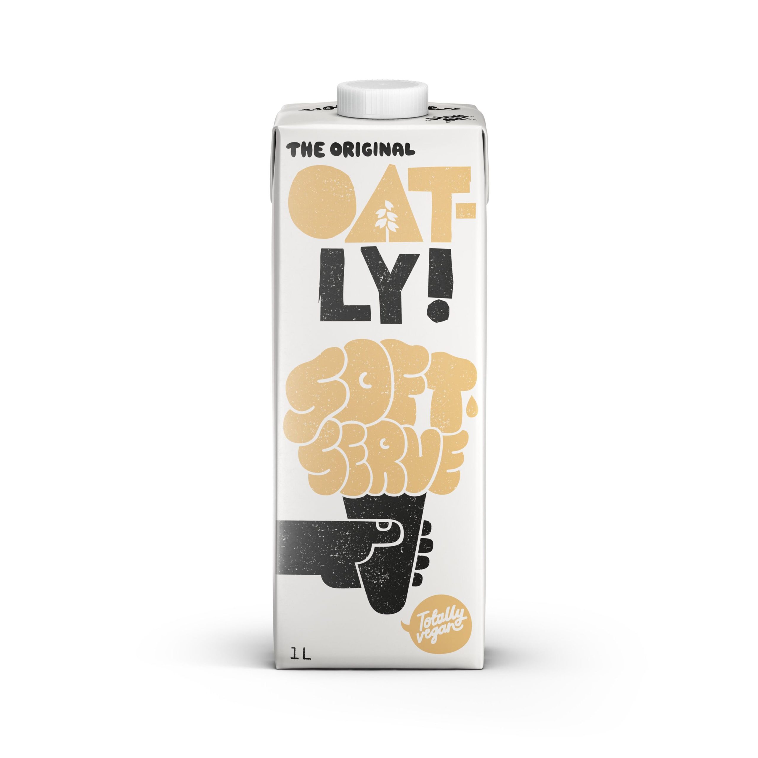 Základ na výrobu zmrzliny Soft serve - vanilka vegan 1 l   OATLY Oatly