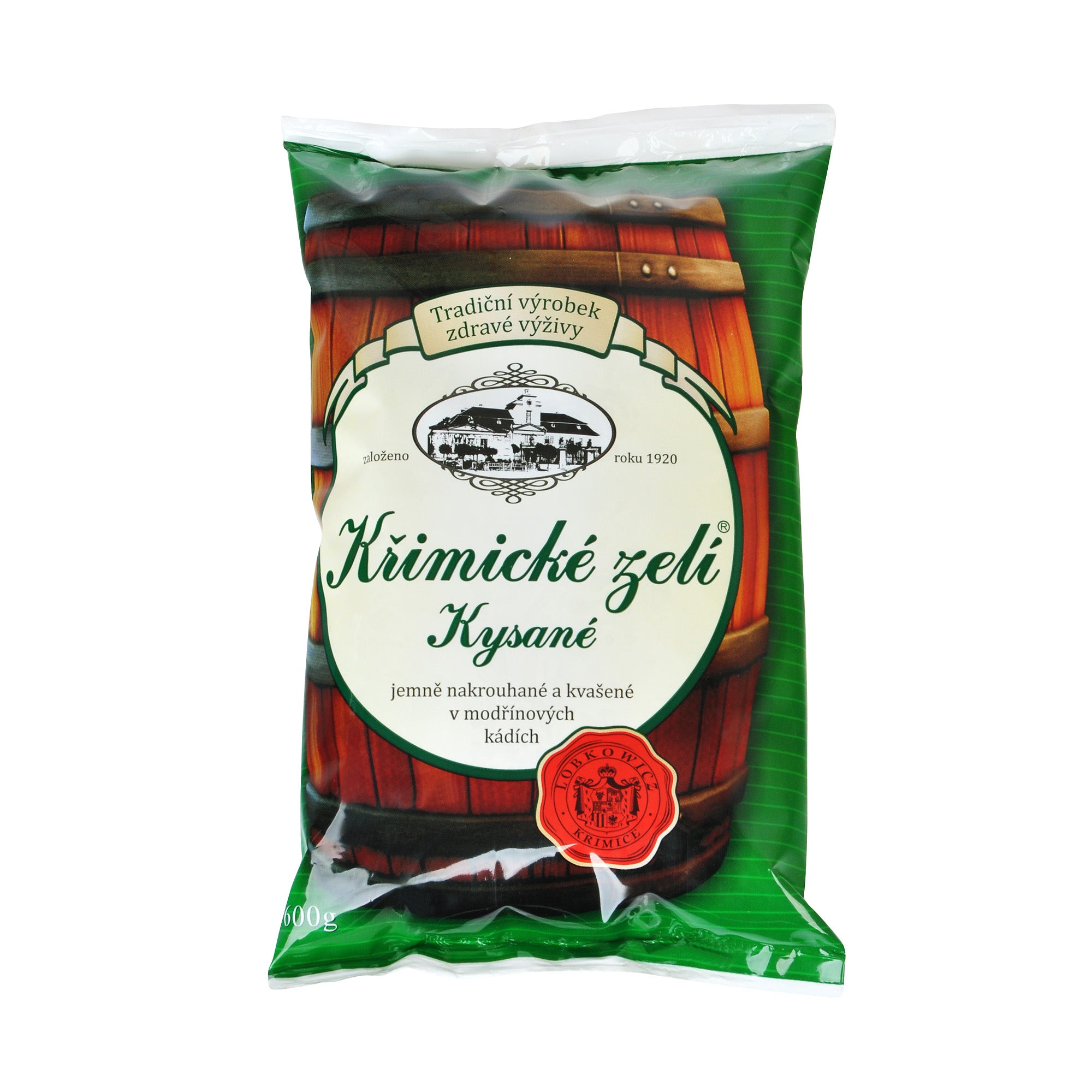 Zelí kysané křimické 660 g   ZELÁRNA LOBKOWICZ Zelárna Lobkowicz